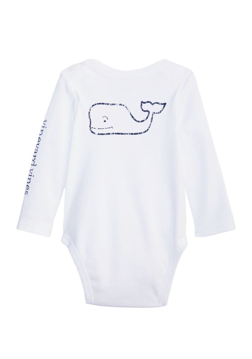 Baby Boys Whale Graphic Bodysuit 
