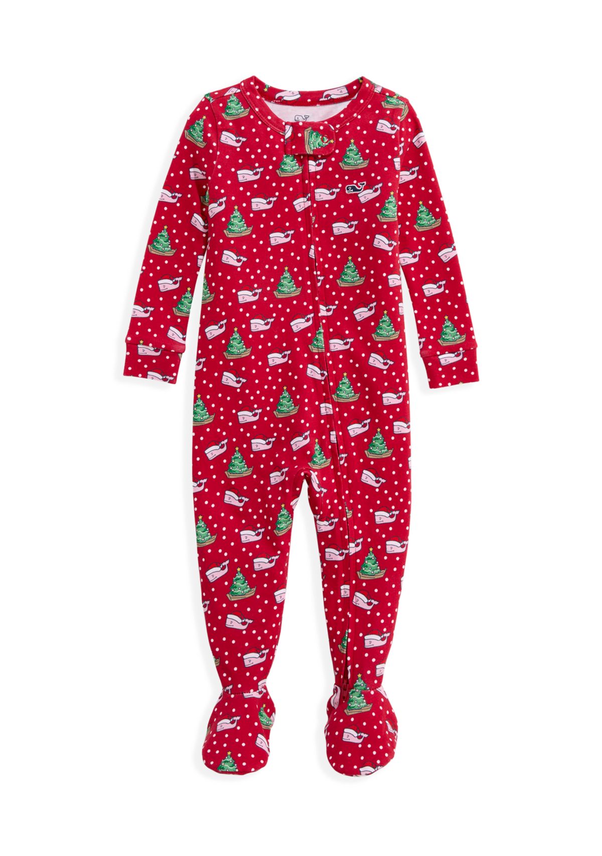 Baby Whale Printed Footie