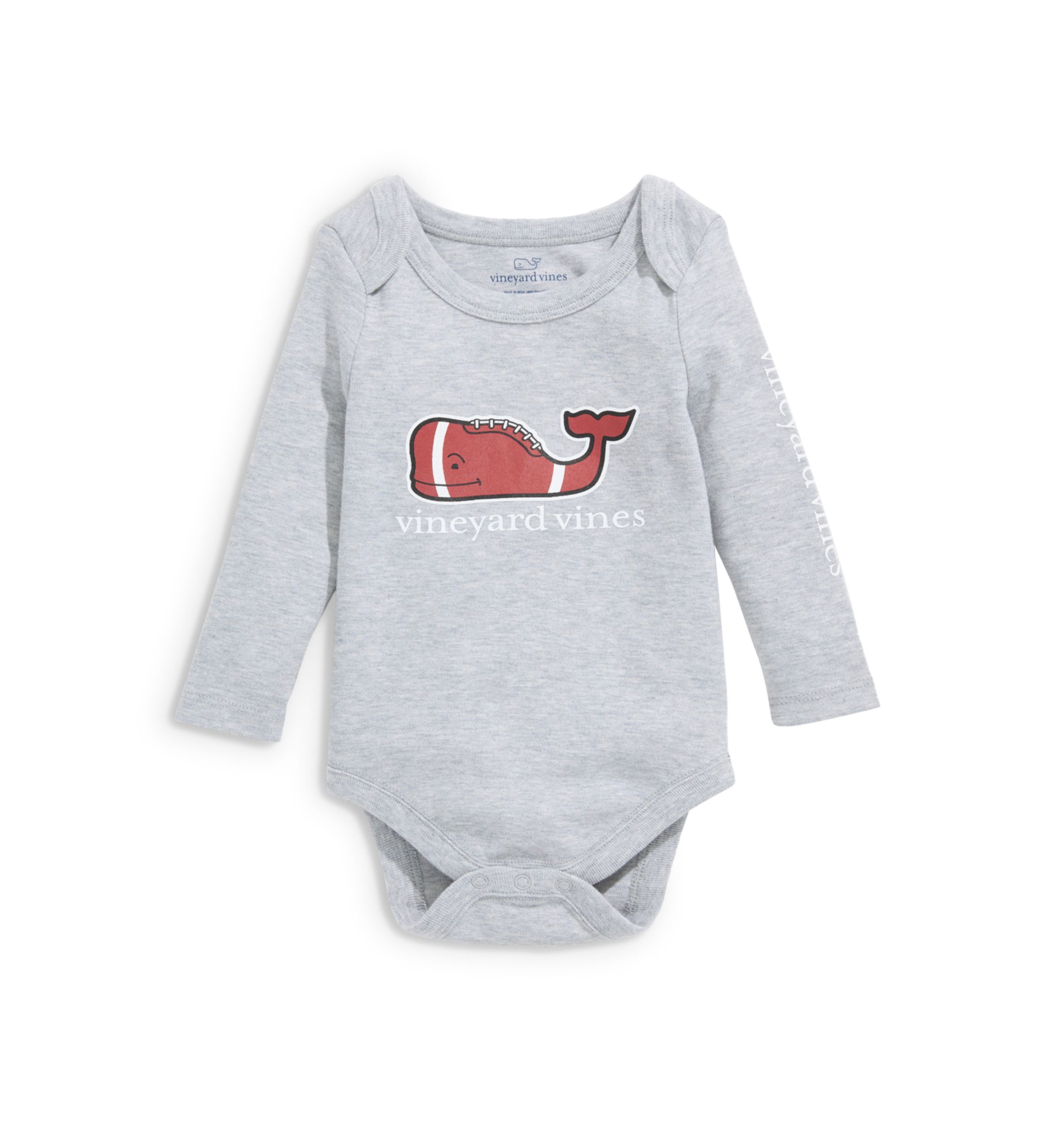 Vineyard Vines Baby Boys Football Onesie Belk - Main Image