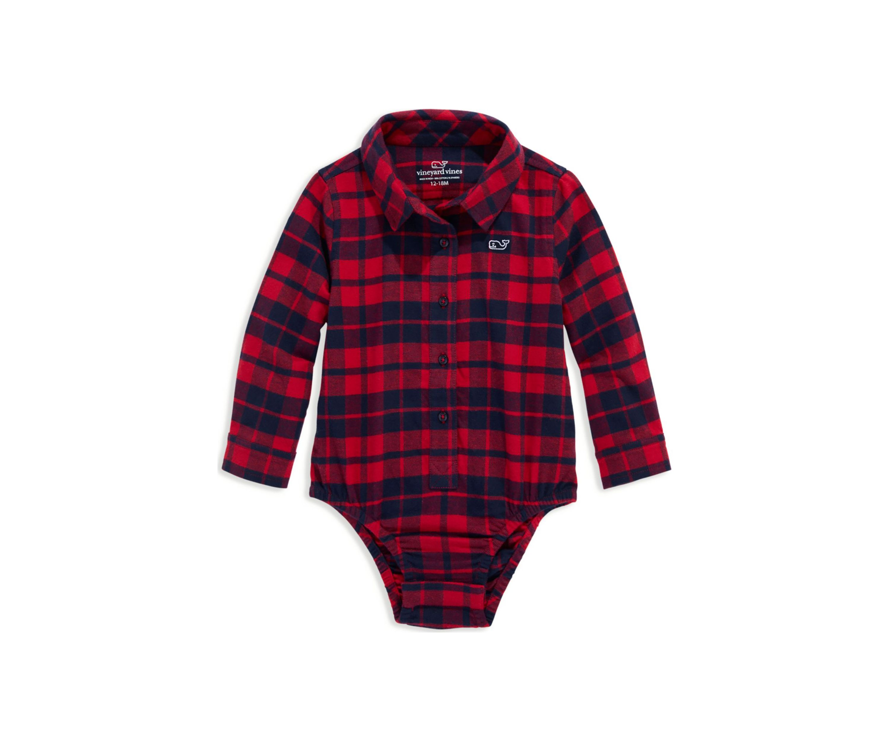 Baby Boys Flannel Bodysuit