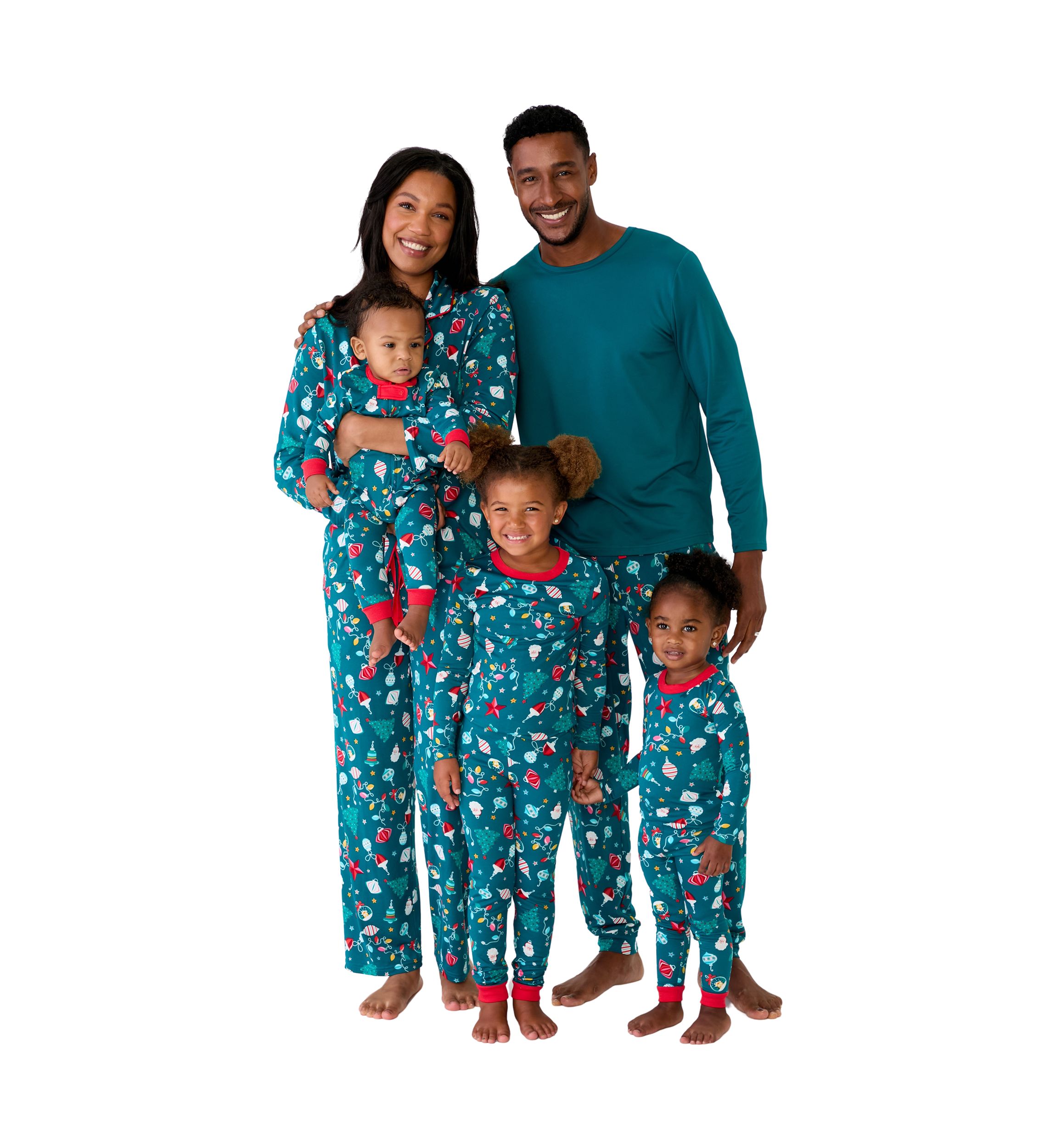 Unisex Toddler Holiday Lights Long Sleeve Pajama Set