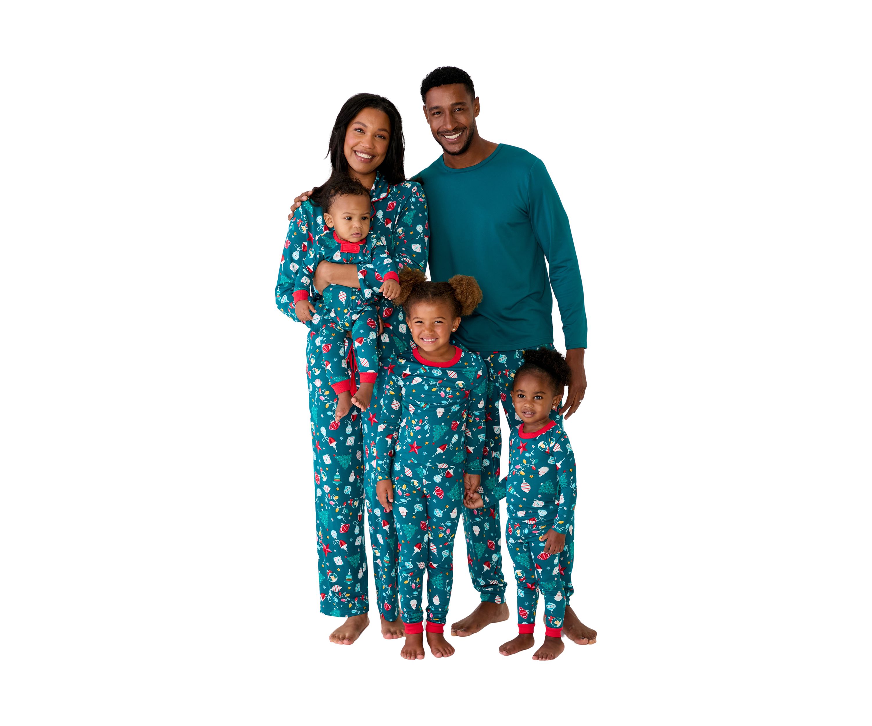 Unisex Toddler Holiday Lights Long Sleeve Pajama Set