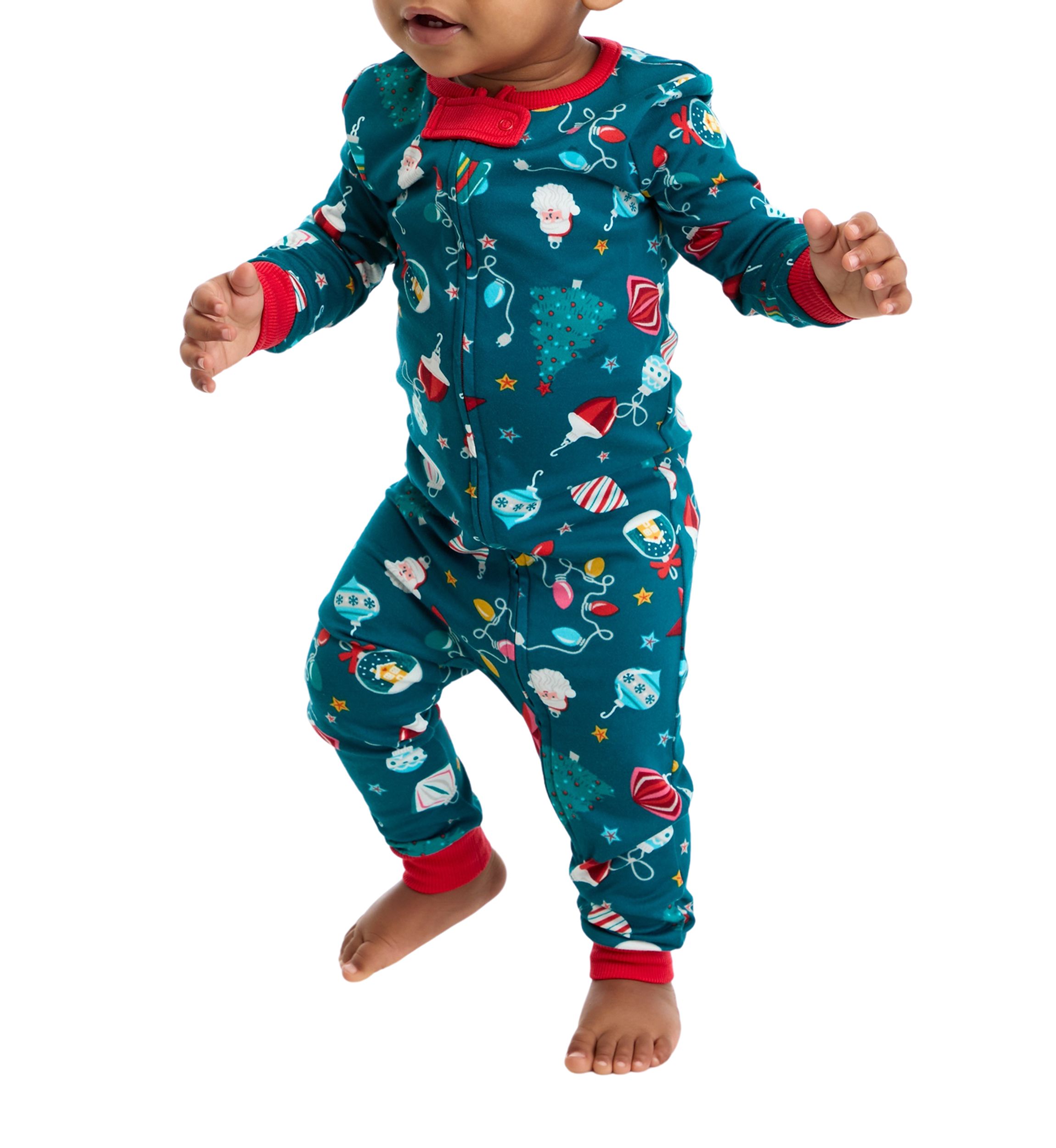 Unisex Infant Holiday Lights Onesie