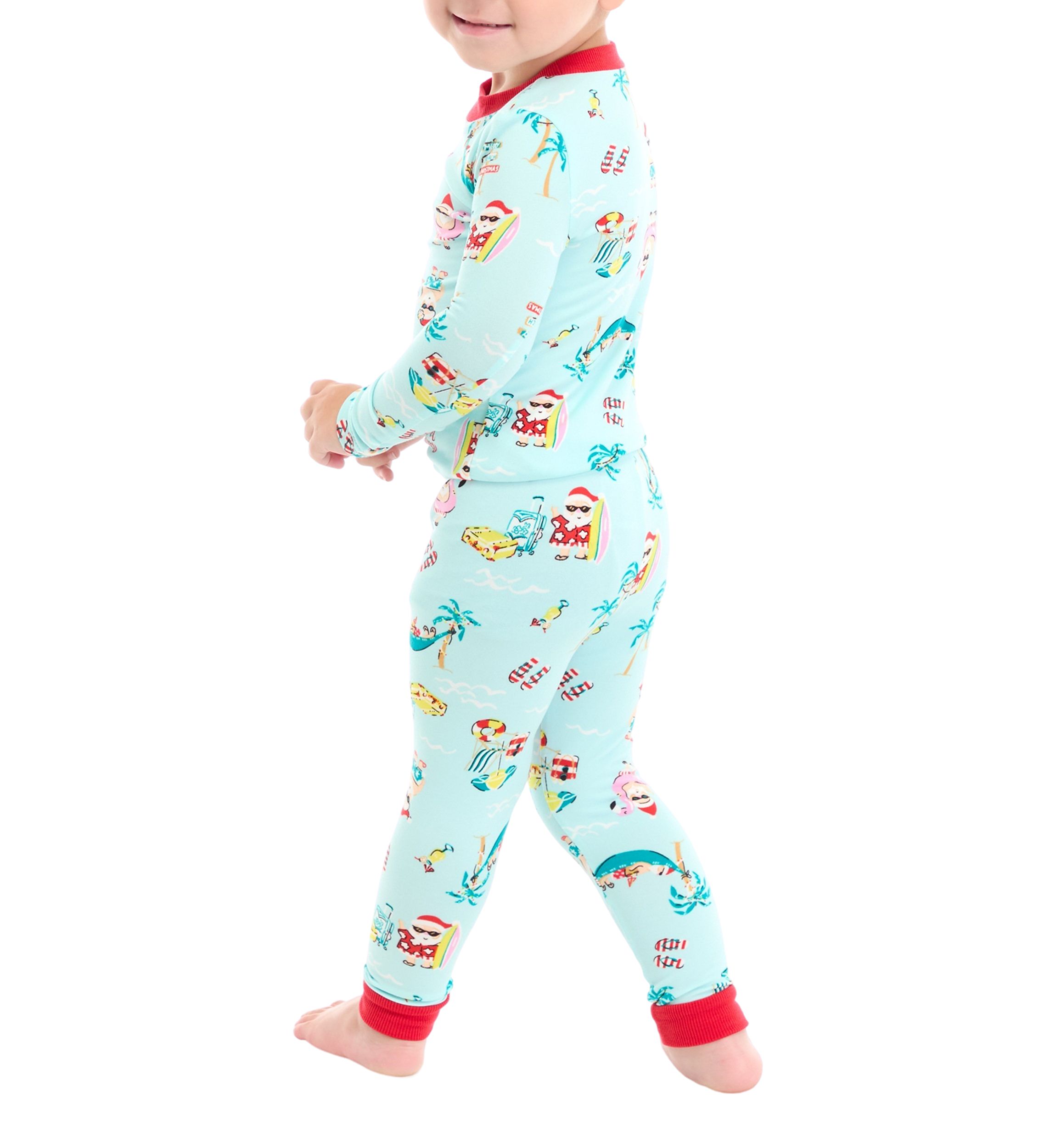 Toddler Beachy Christmas Pajama Set