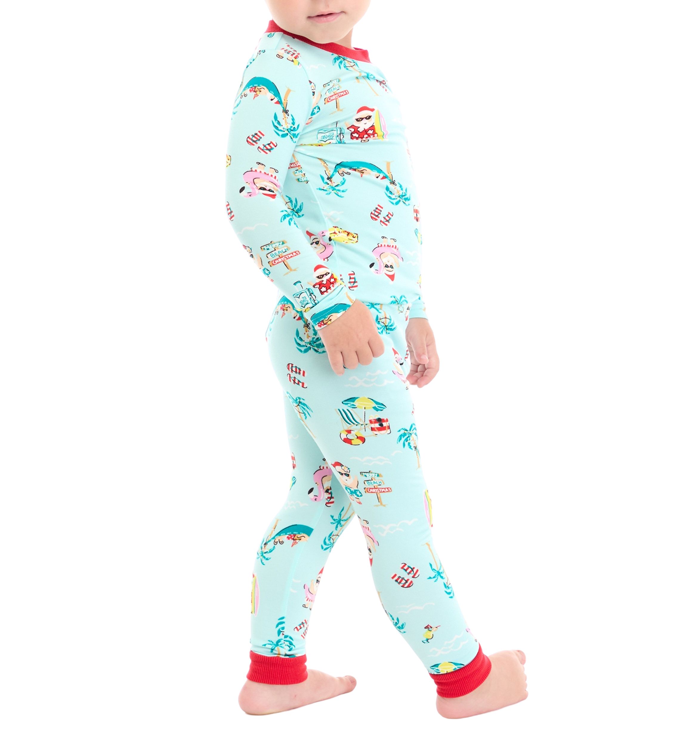 Toddler Beachy Christmas Pajama Set