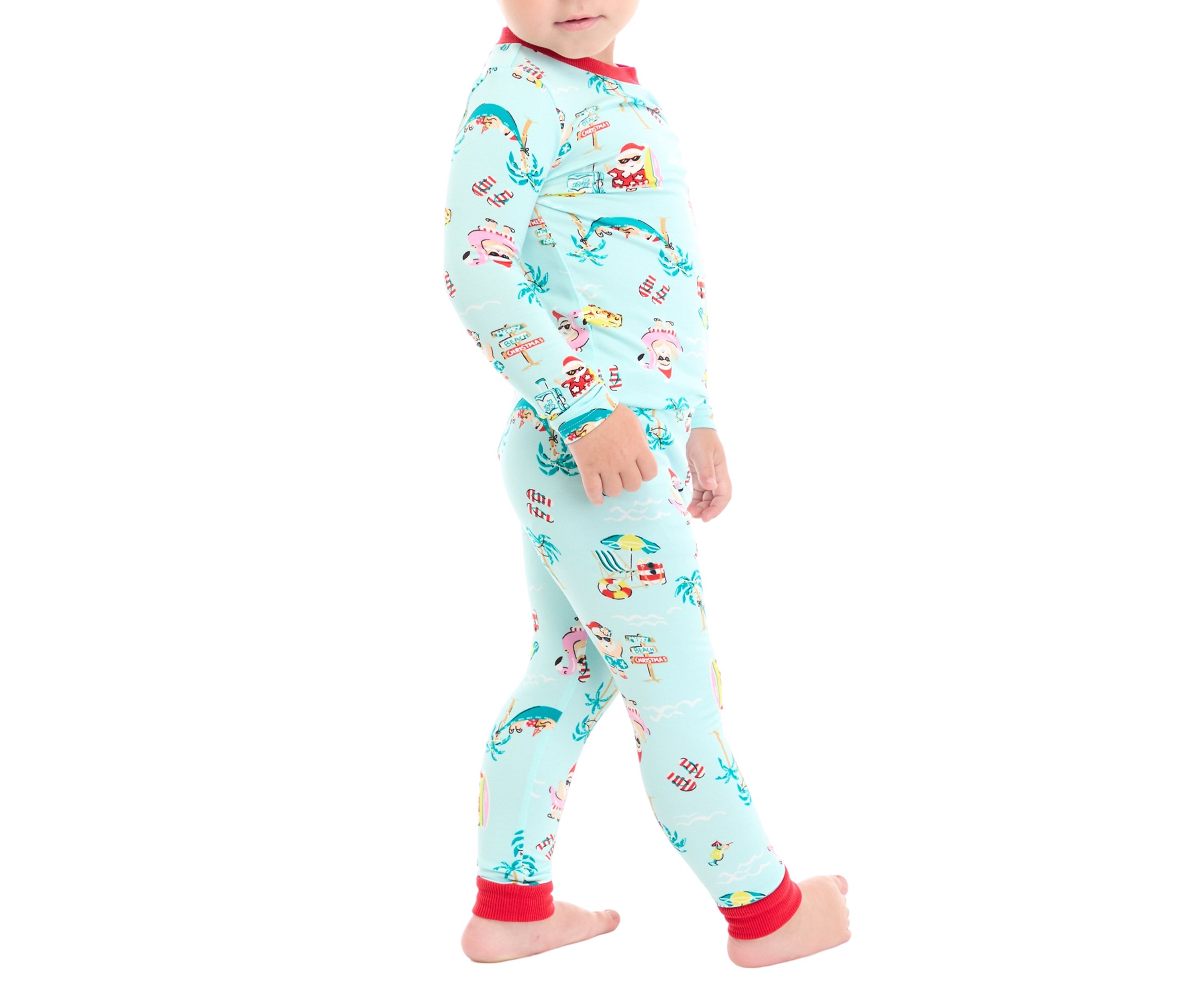 Toddler Beachy Christmas Pajama Set