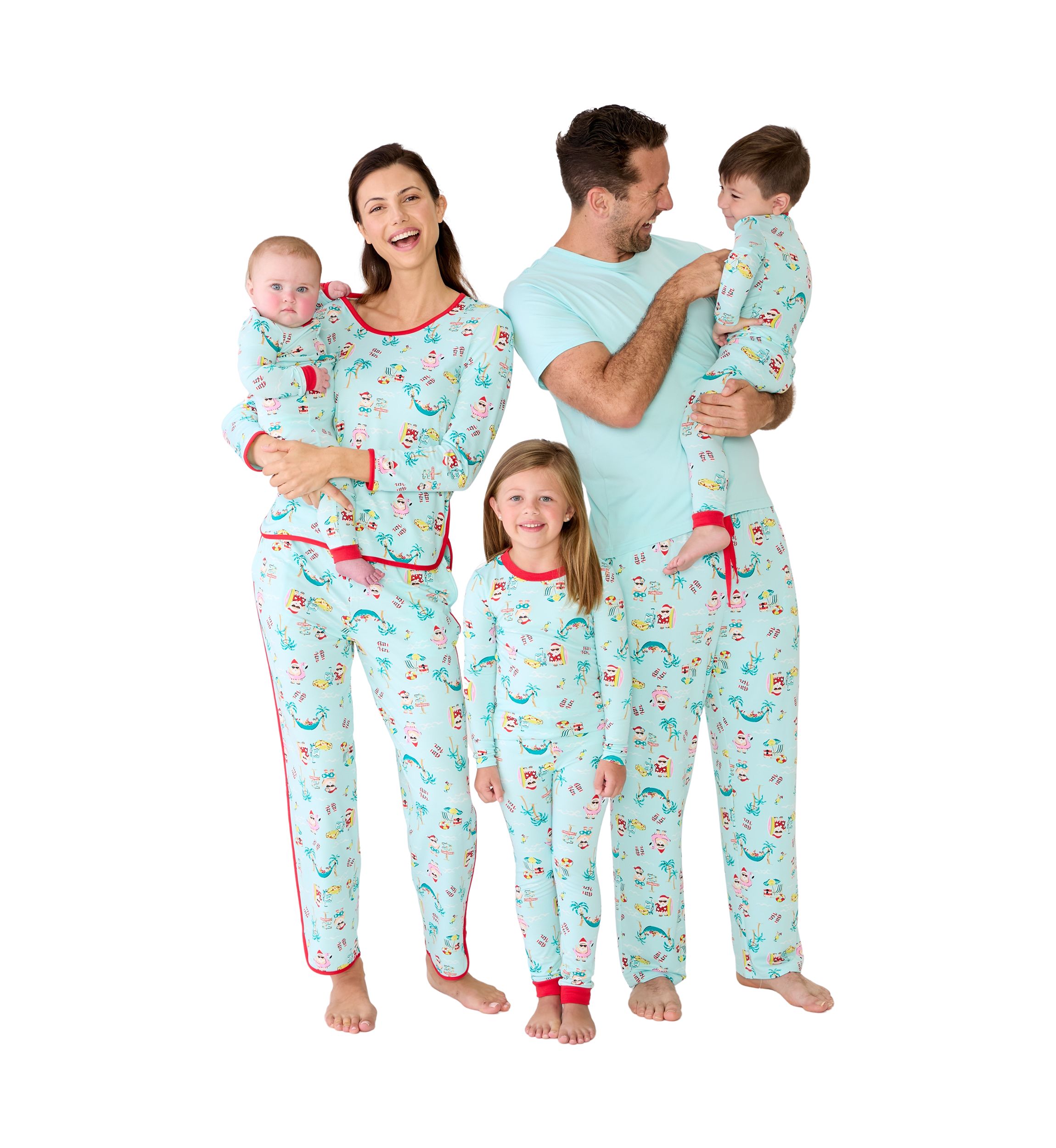 Toddler Beachy Christmas Pajama Set