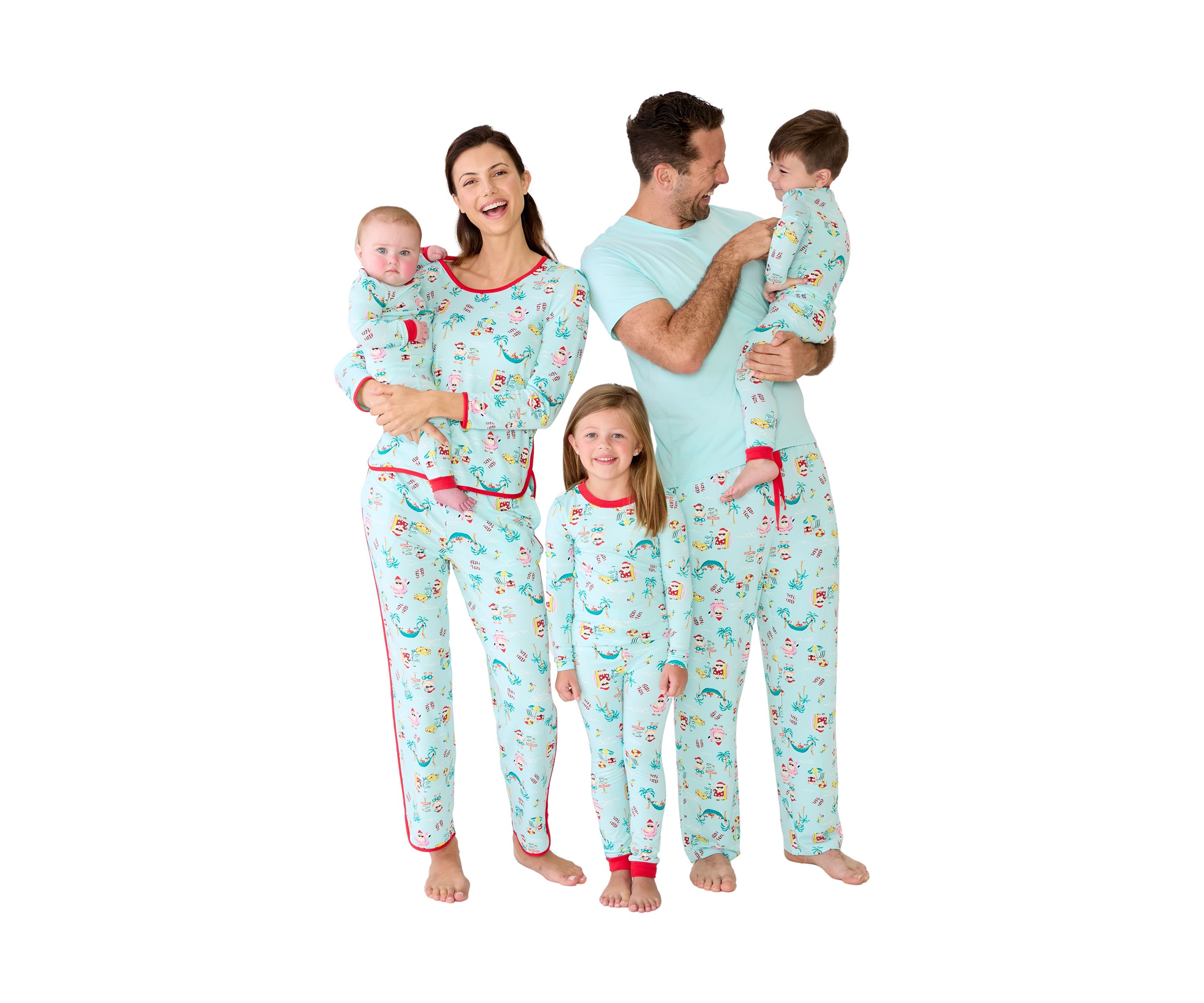Toddler Beachy Christmas Pajama Set