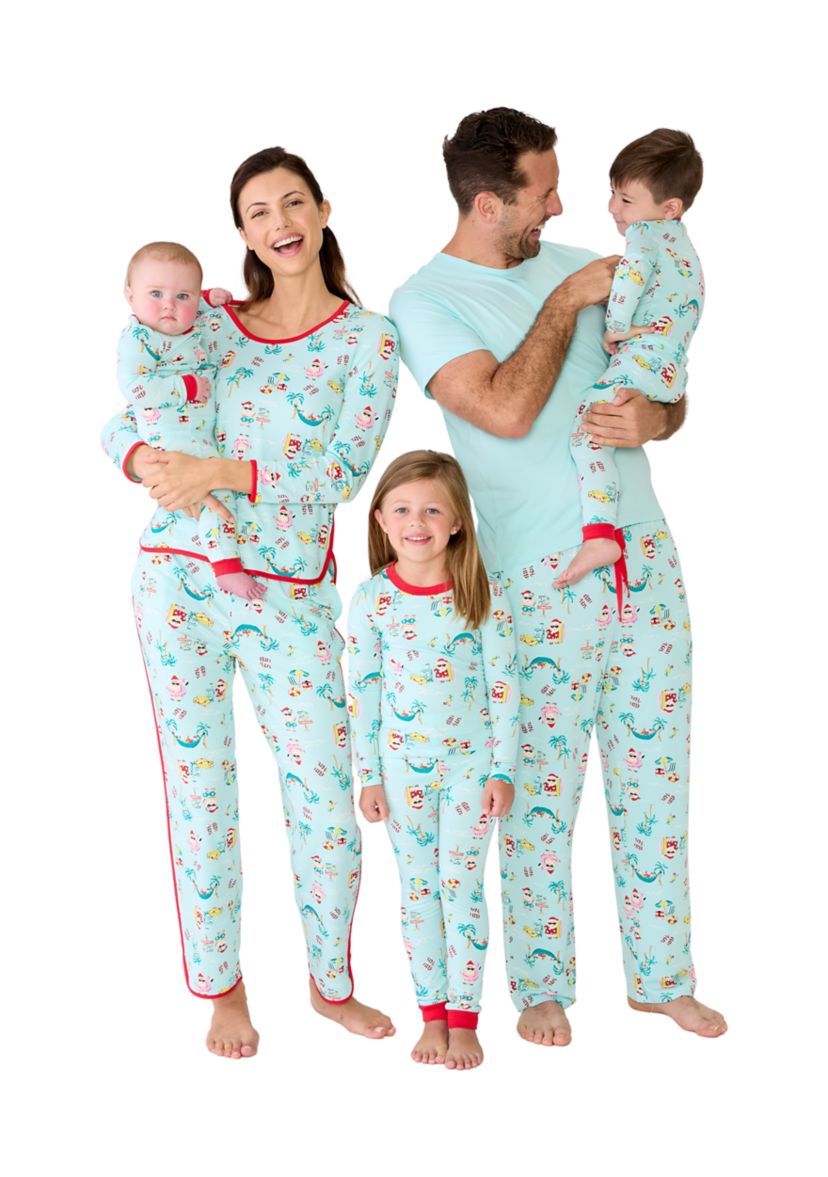 Toddler Beachy Christmas Pajama Set