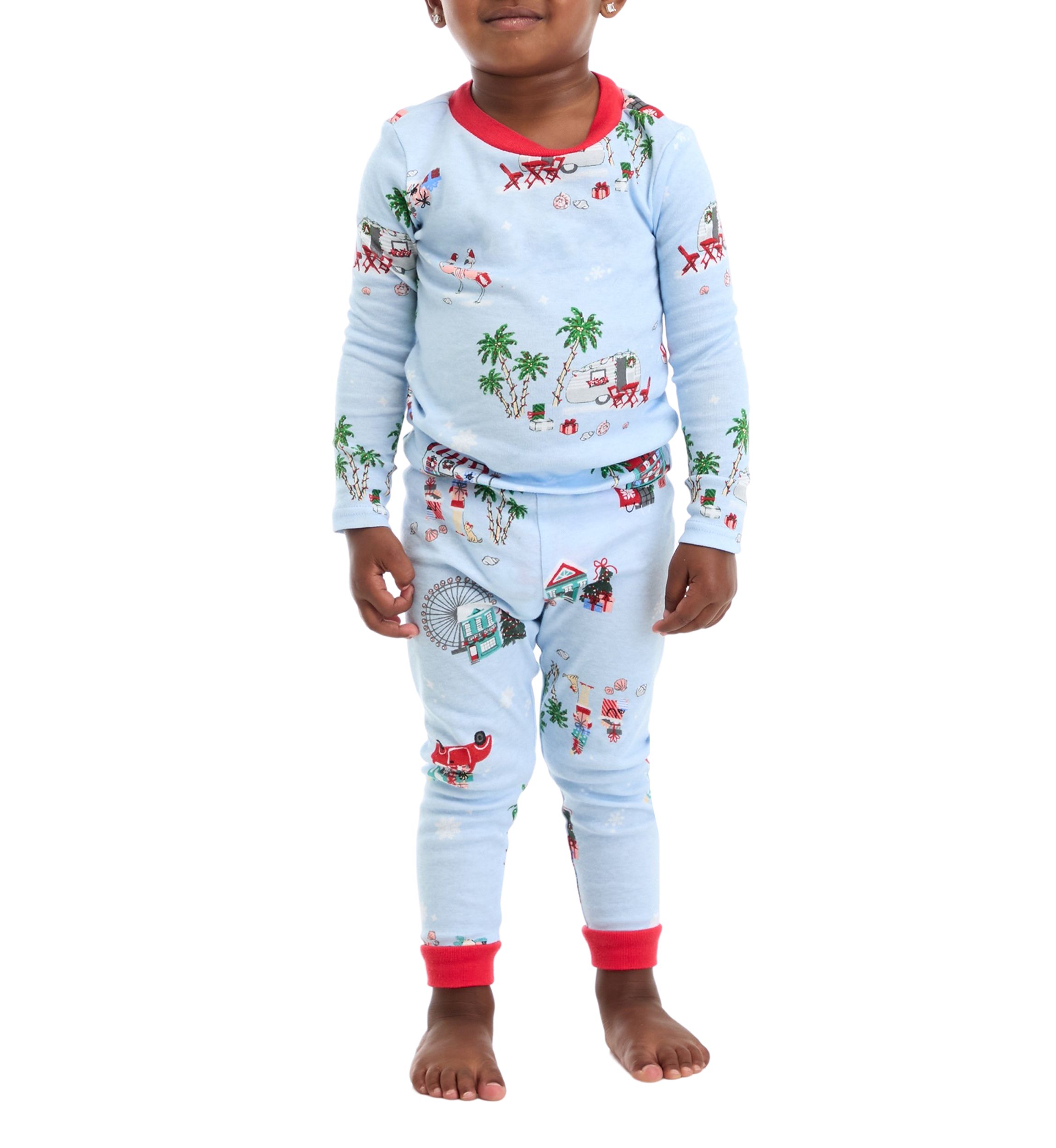 Toddler Holiday Shopping Pajama Set