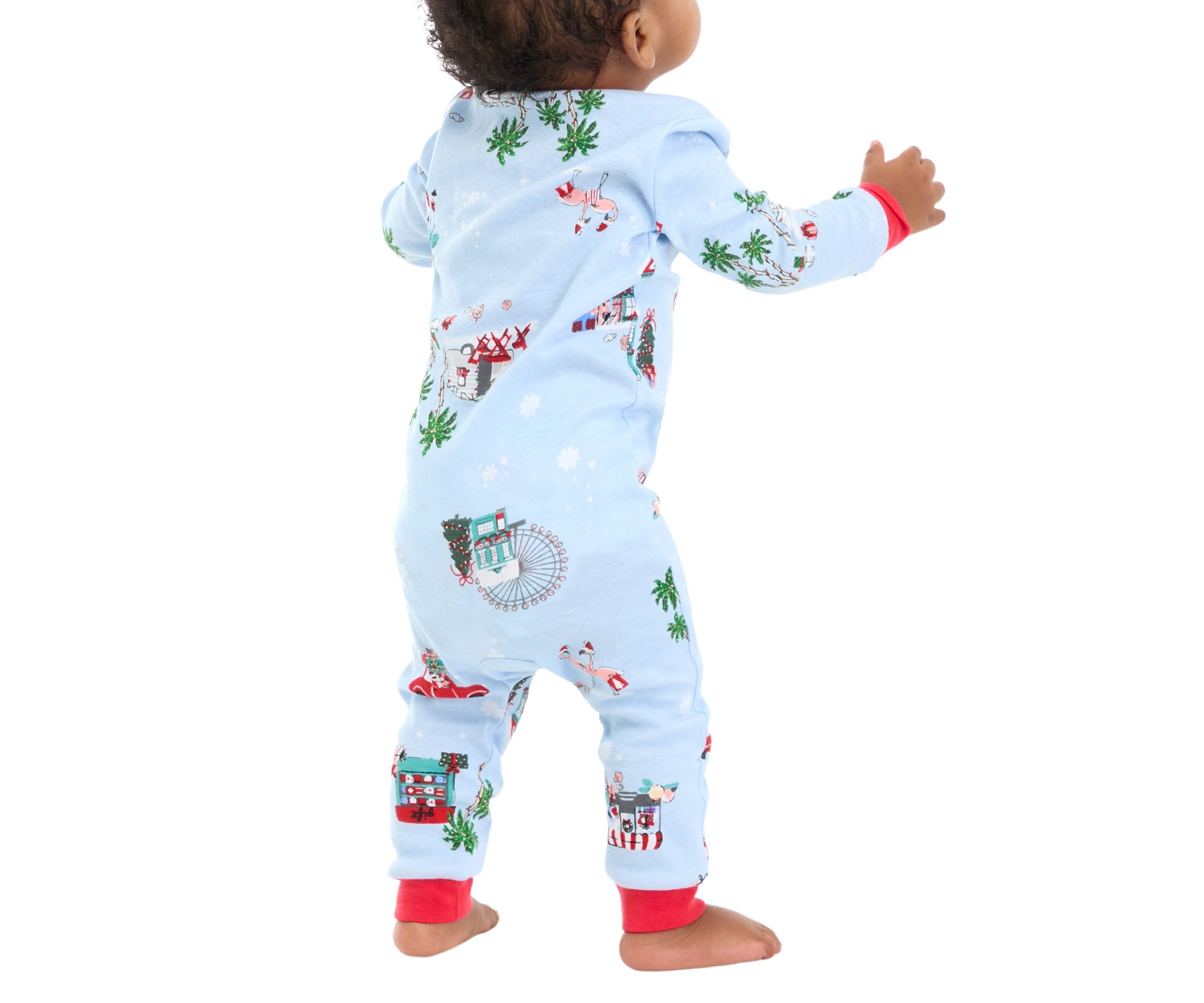 Baby Holiday Shopping One Piece Pajama