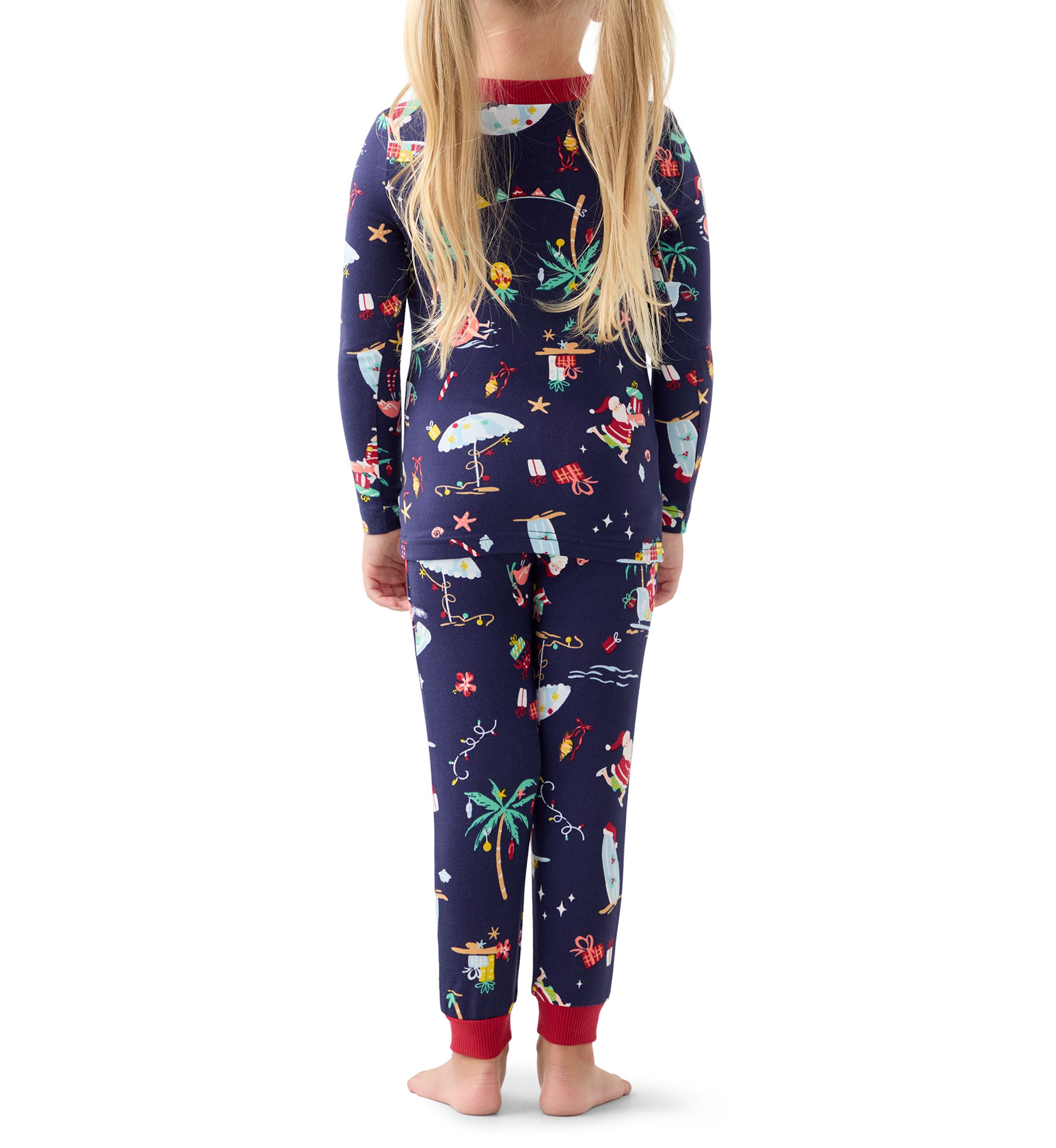 Unisex Toddler Beachy Christmas Pajama Set