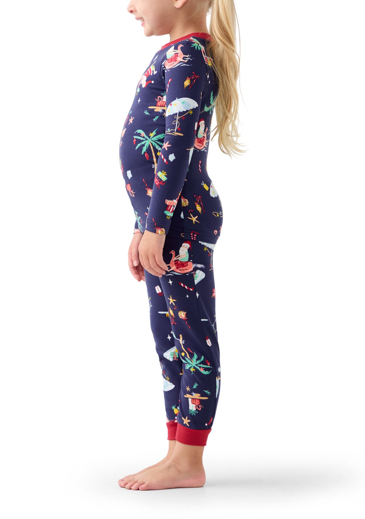 Unisex Toddler Beachy Christmas Pajama Set