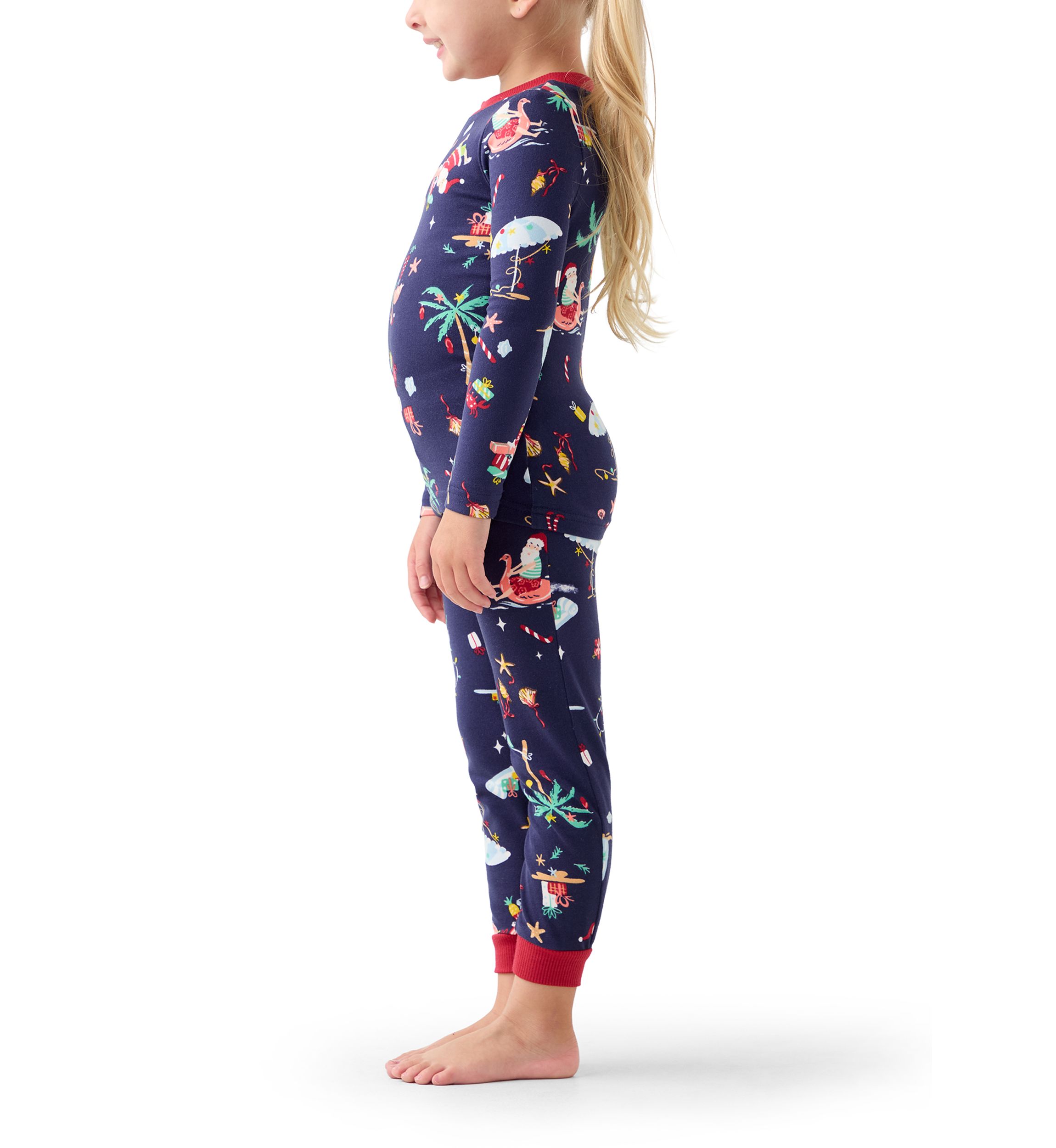 Unisex Toddler Beachy Christmas Pajama Set