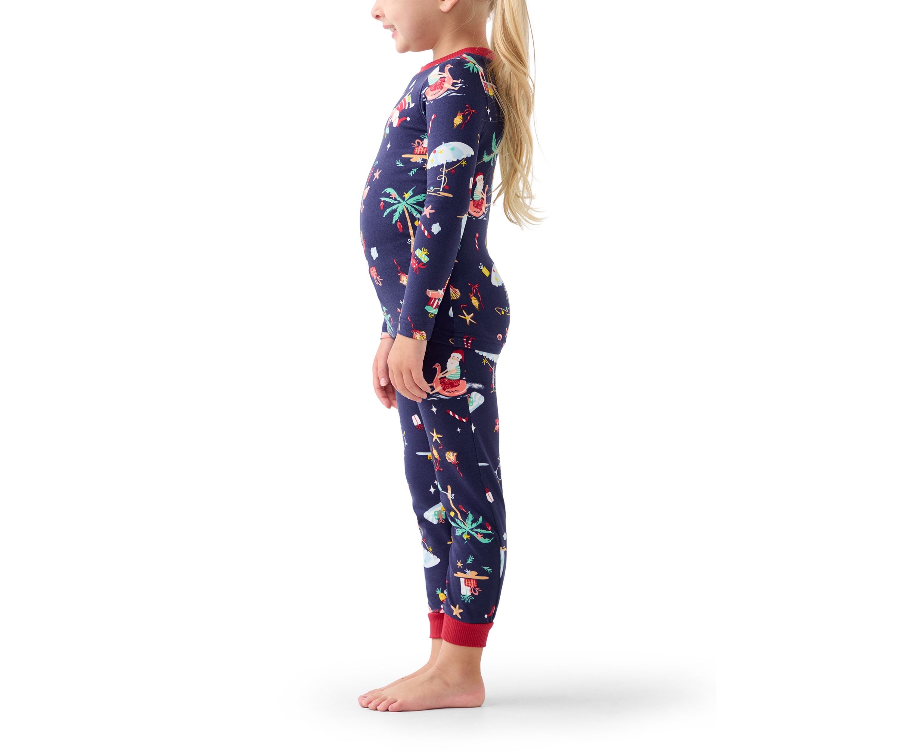 Unisex Toddler Beachy Christmas Pajama Set