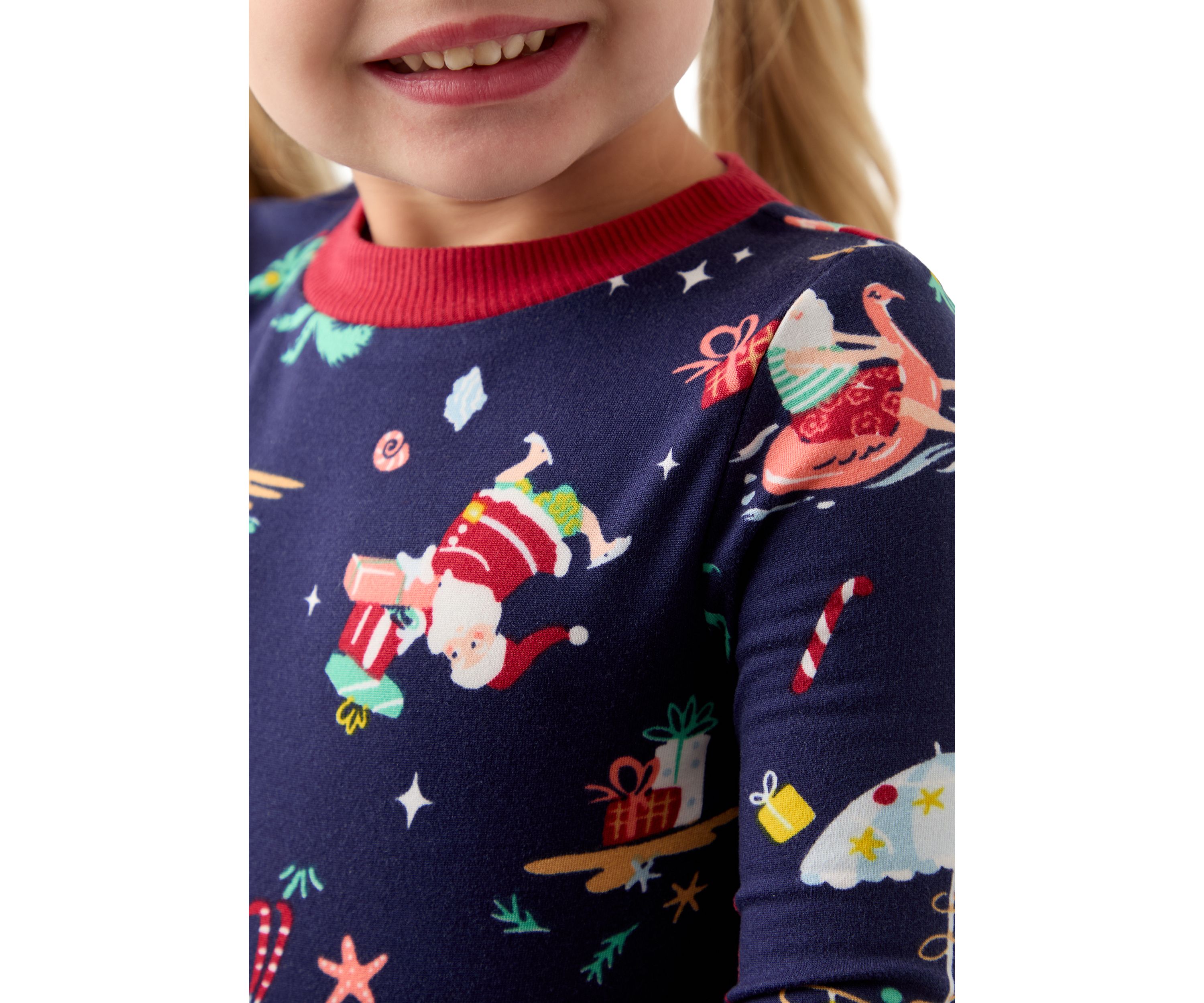 Unisex Toddler Beachy Christmas Pajama Set