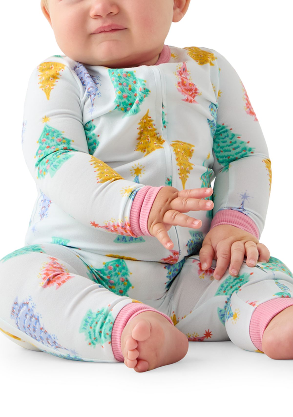 Baby Ballet Trees One Piece Pajama