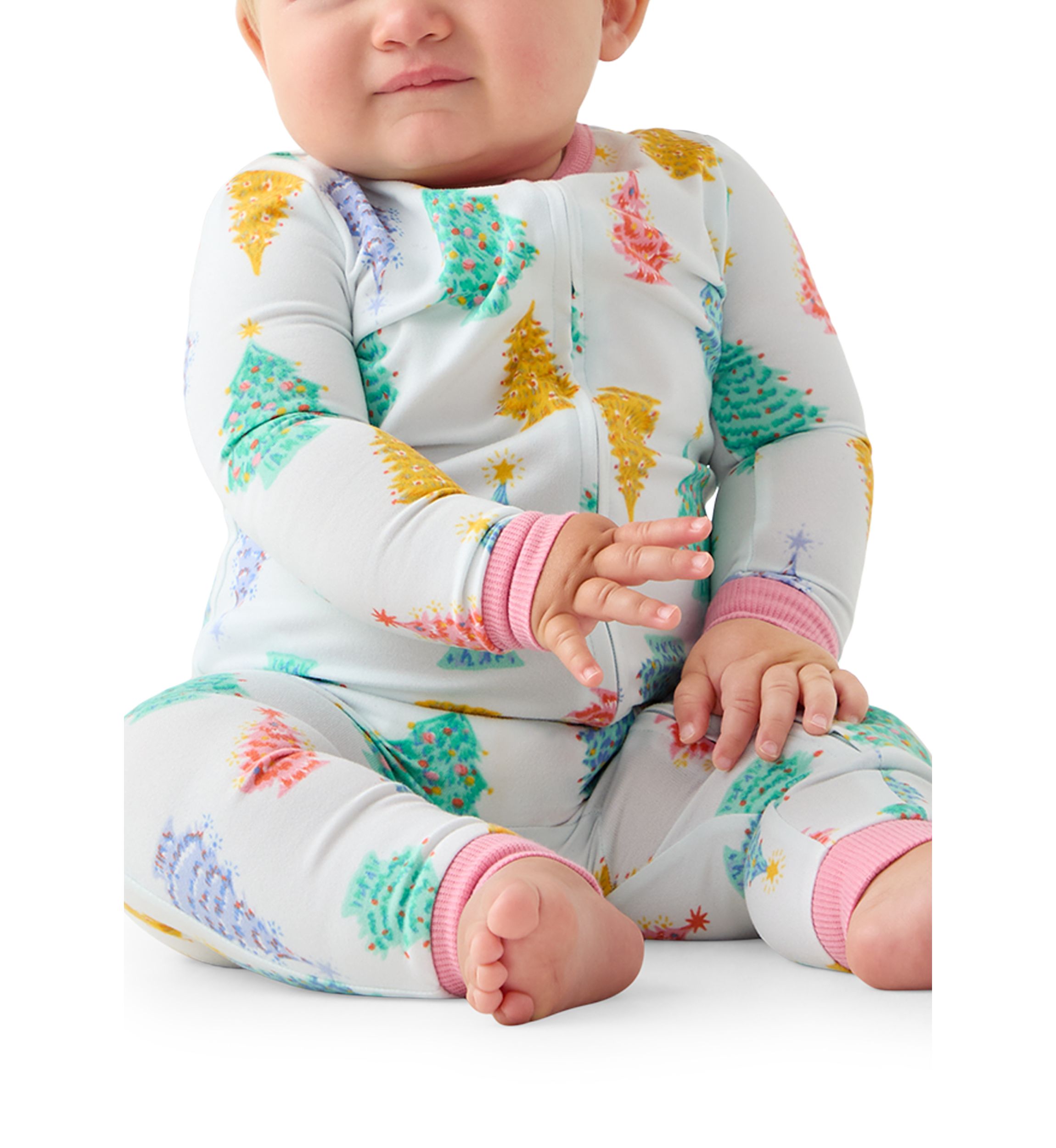 Baby Ballet Trees One Piece Pajama