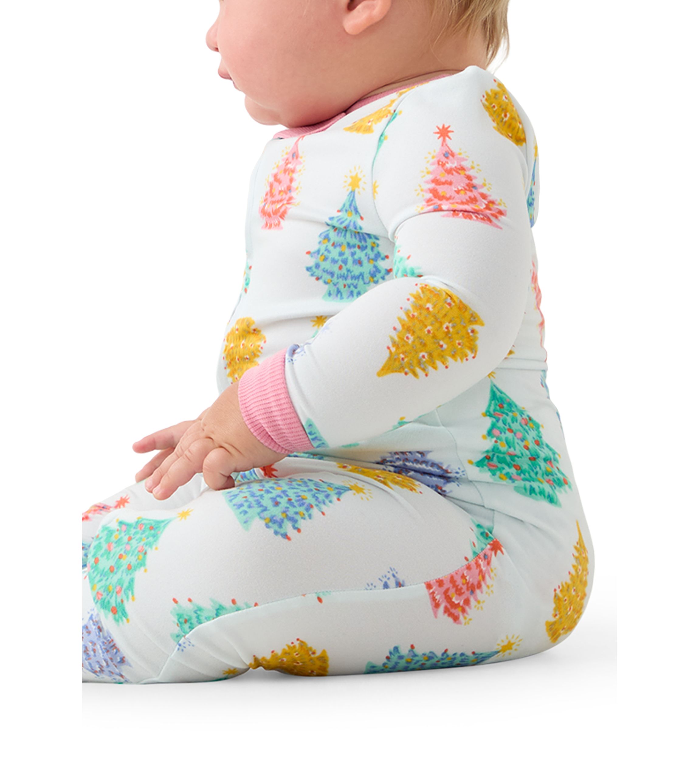 Baby Ballet Trees One Piece Pajama