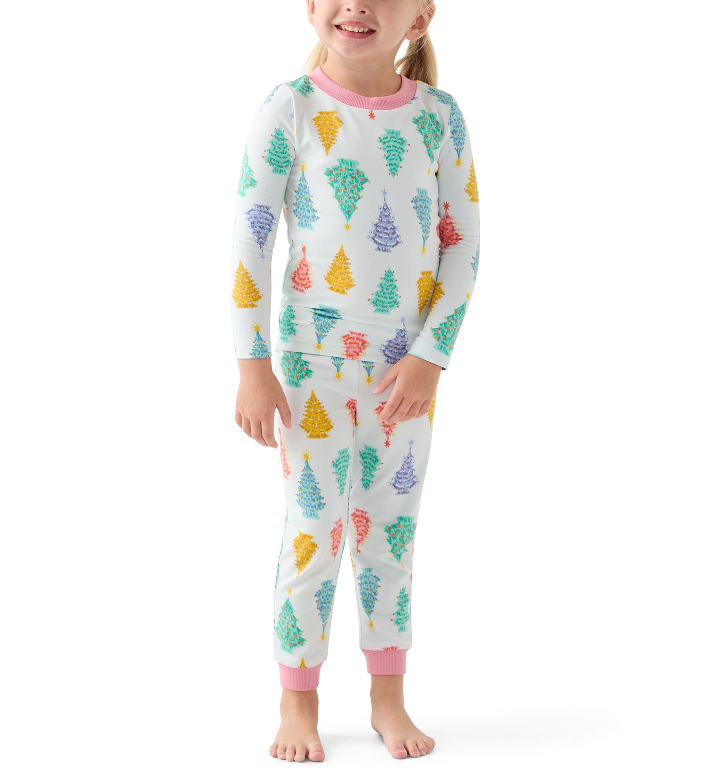 Unisex Toddler Ballet Trees Pajama Set 