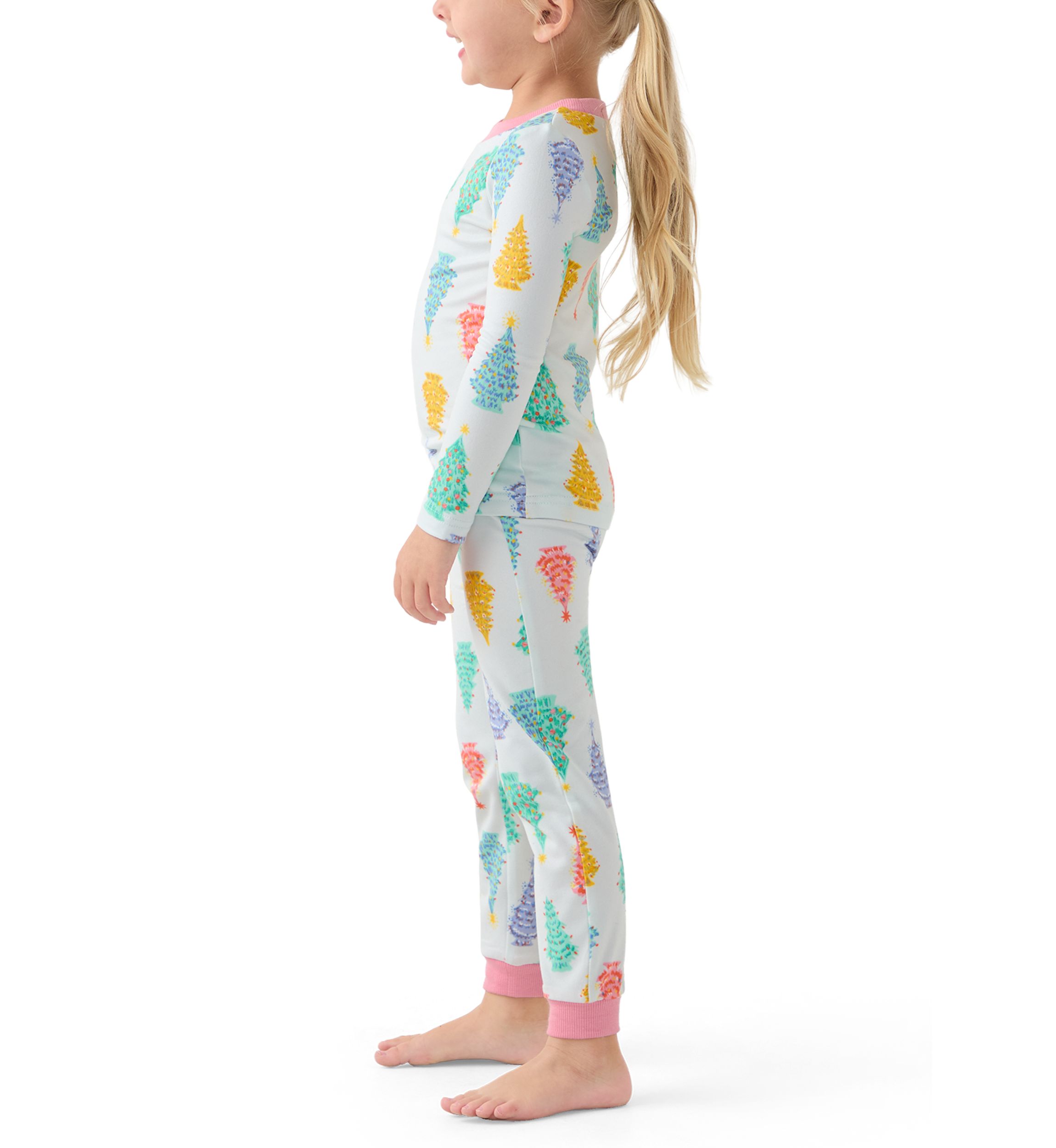 Unisex Toddler Ballet Trees Pajama Set 
