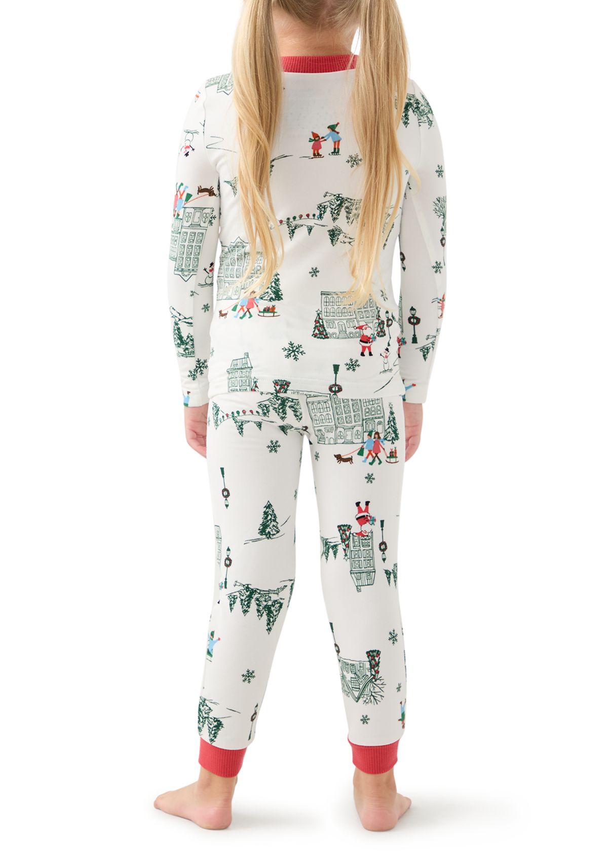   Unisex Toddler Winter Village Pajama Set 