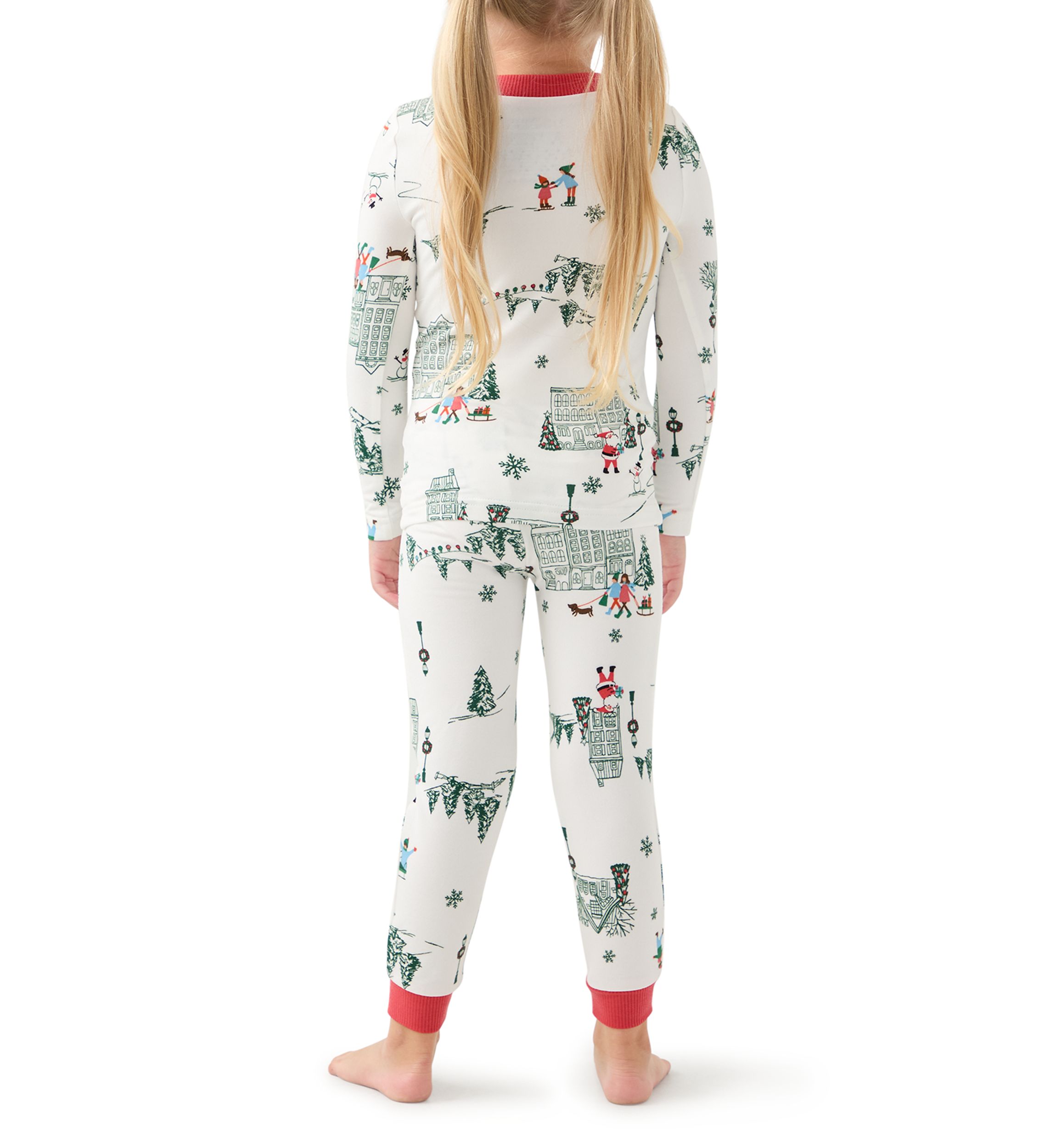   Unisex Toddler Winter Village Pajama Set 