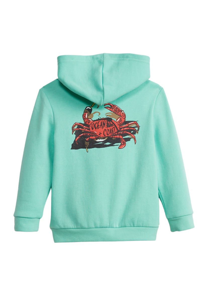 Toddler Boys Graphic Fleece Hoodie 