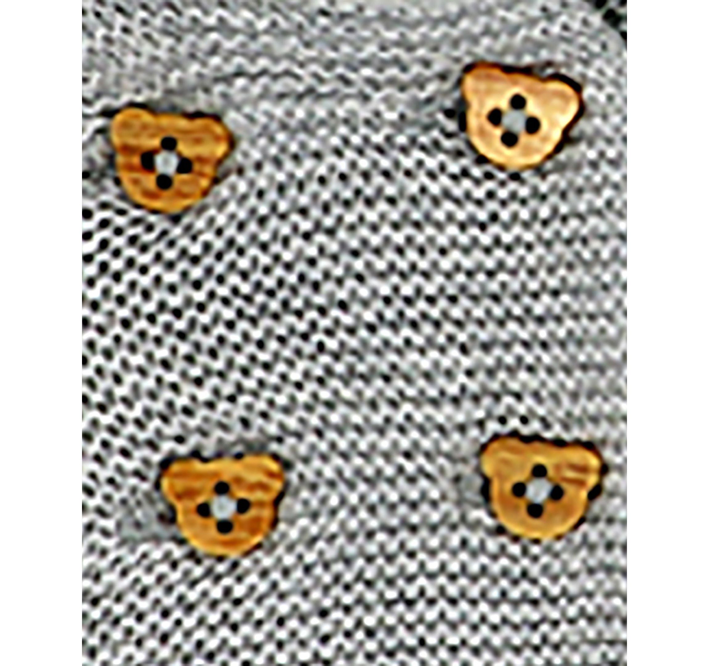 Baby Boys and Girls 2 Pc Gray Knit Hooded Sweater Set