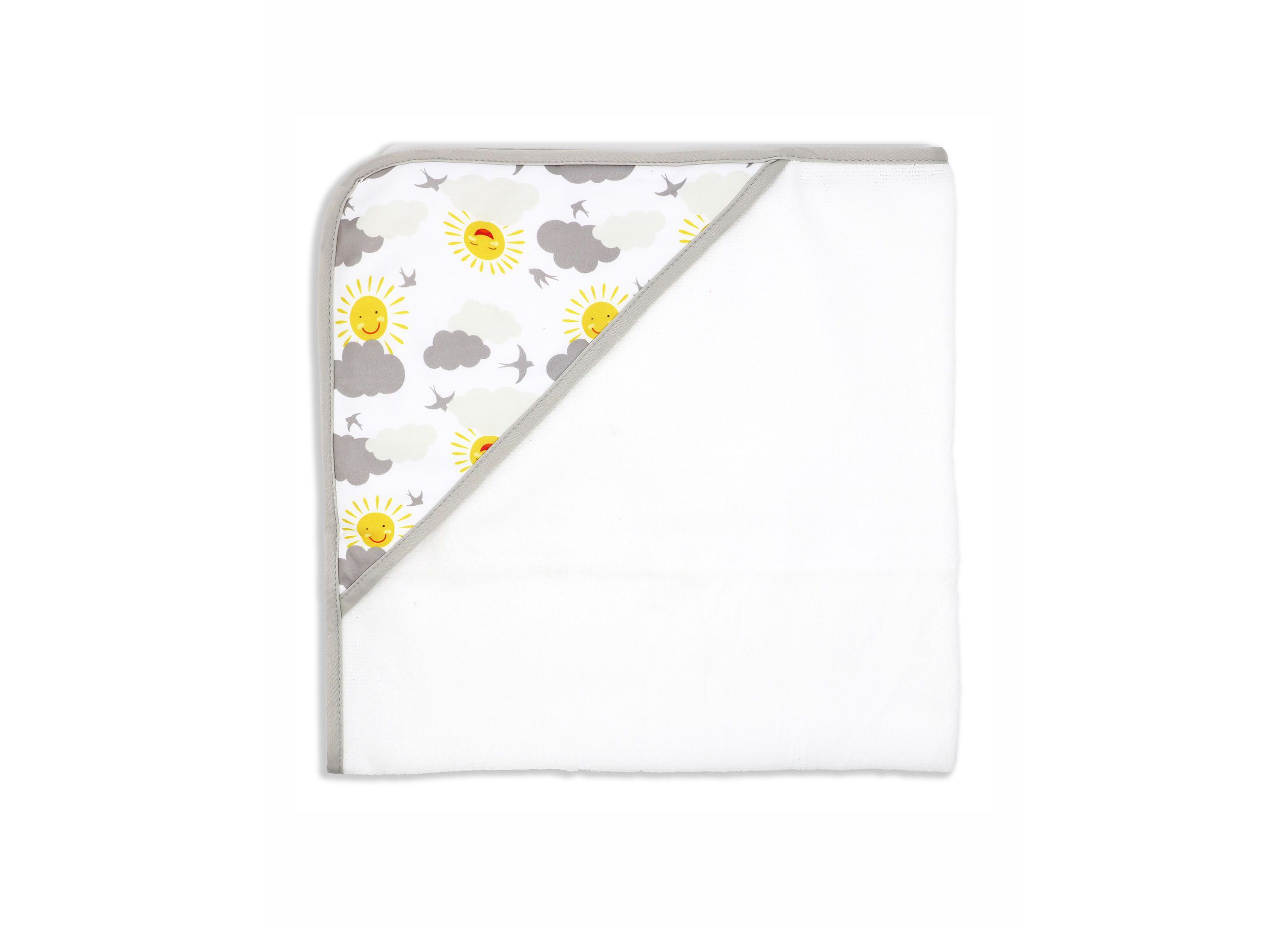 Baby Girls 3 Pack Hooded Towels