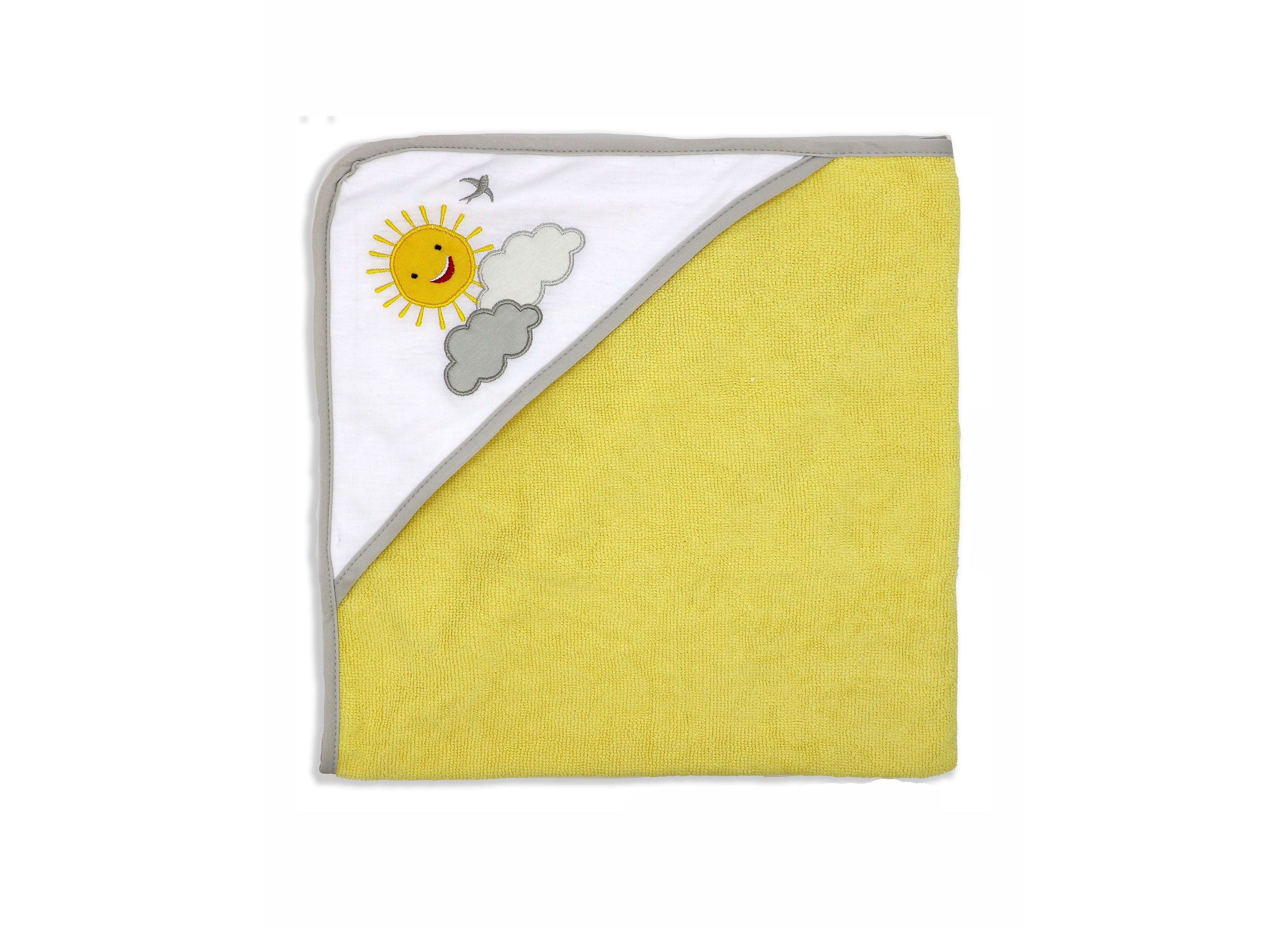 Baby Girls 3 Pack Hooded Towels