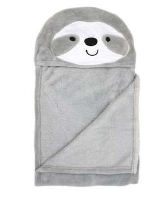 Jesse Lulu Baby Boys and Girls Sloth Hooded Blanket Belk