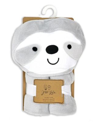 Baby Boys and Girls Sloth Hooded Blanket