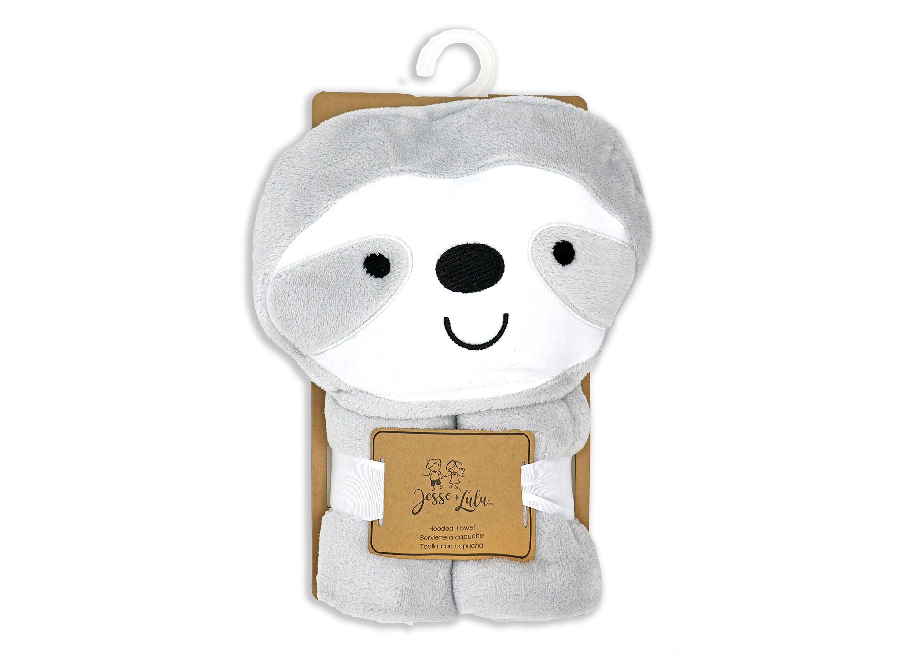 Baby Boys and Girls Sloth Hooded Blanket