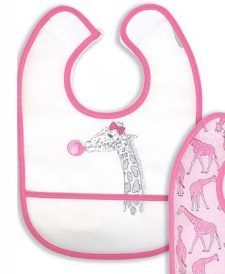 Baby Boys and Girls 3 Pk PEVA Bibs