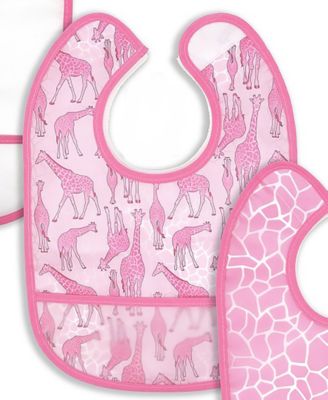 Baby Boys and Girls 3 Pk PEVA Bibs