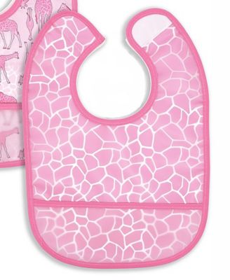 Baby Boys and Girls 3 Pk PEVA Bibs