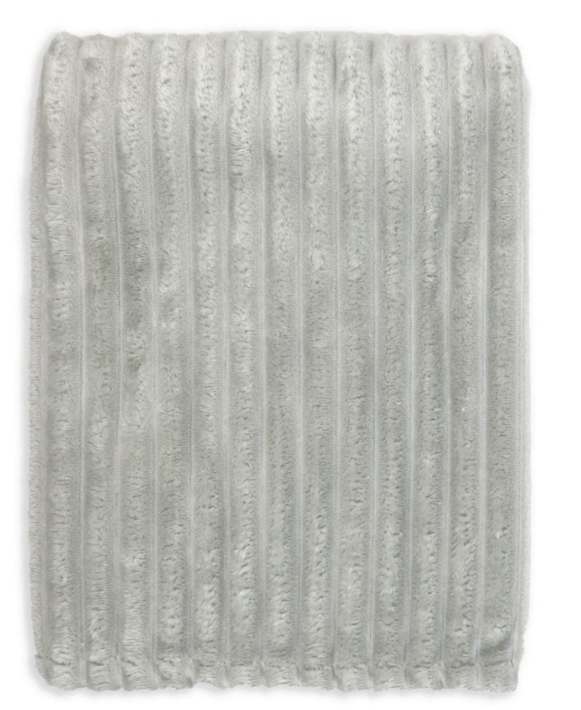 Baby Boys and Girls Striped Plush Blanket