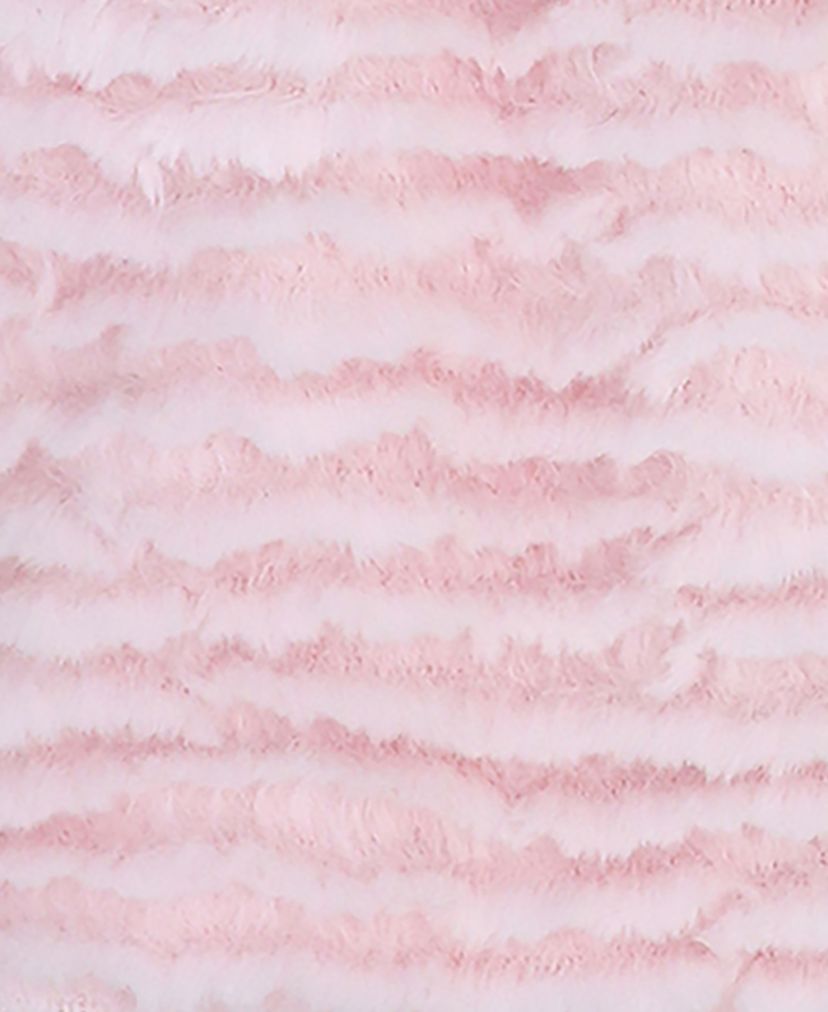 Baby Boys and Girls Ridged Plush Blanket