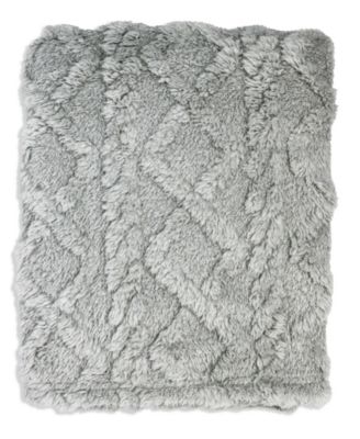 Baby Boys and Girls Sculpted Sherpa Blanket