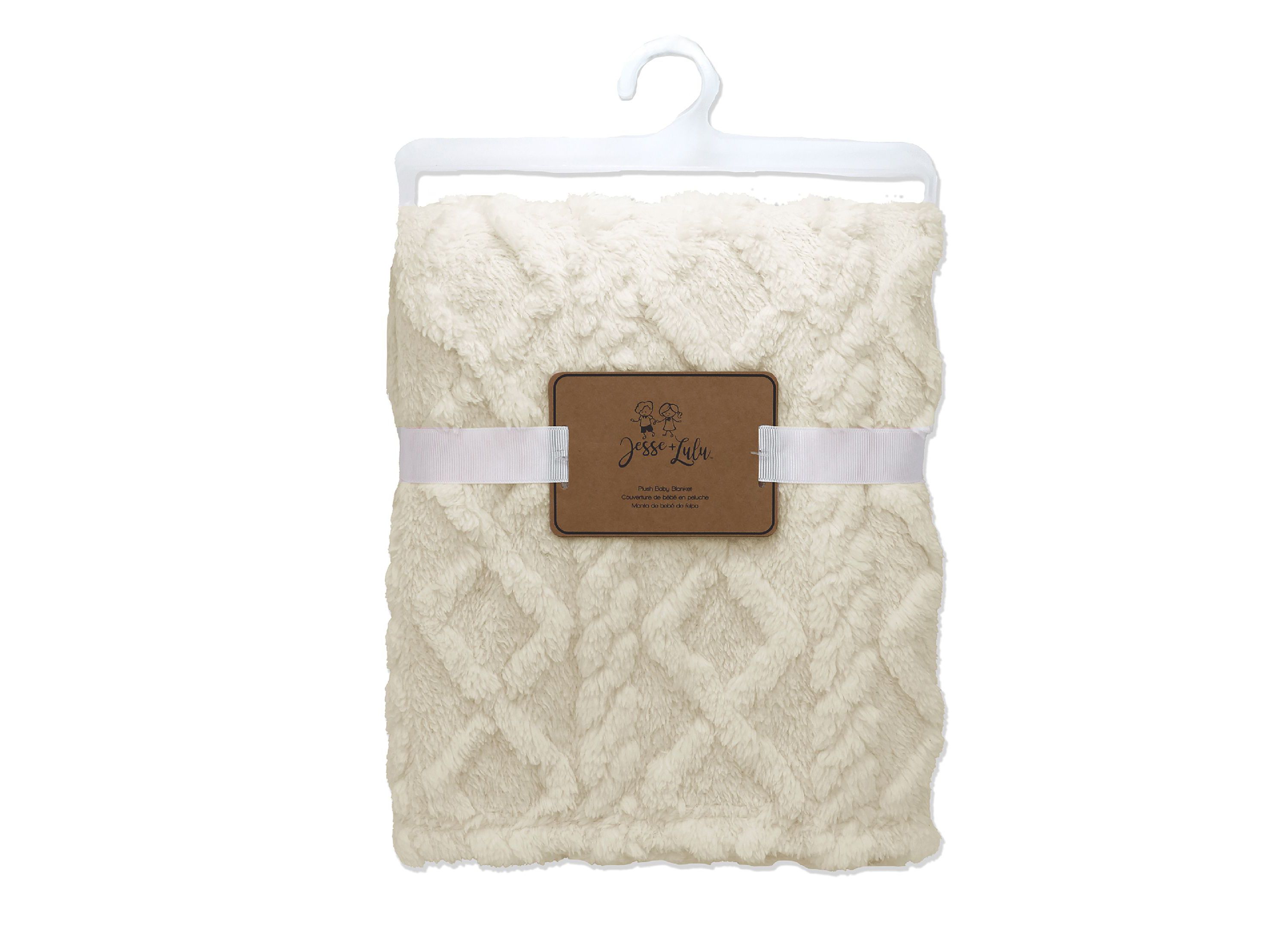 Baby Boys and Girls Sculpted Sherpa Blanket