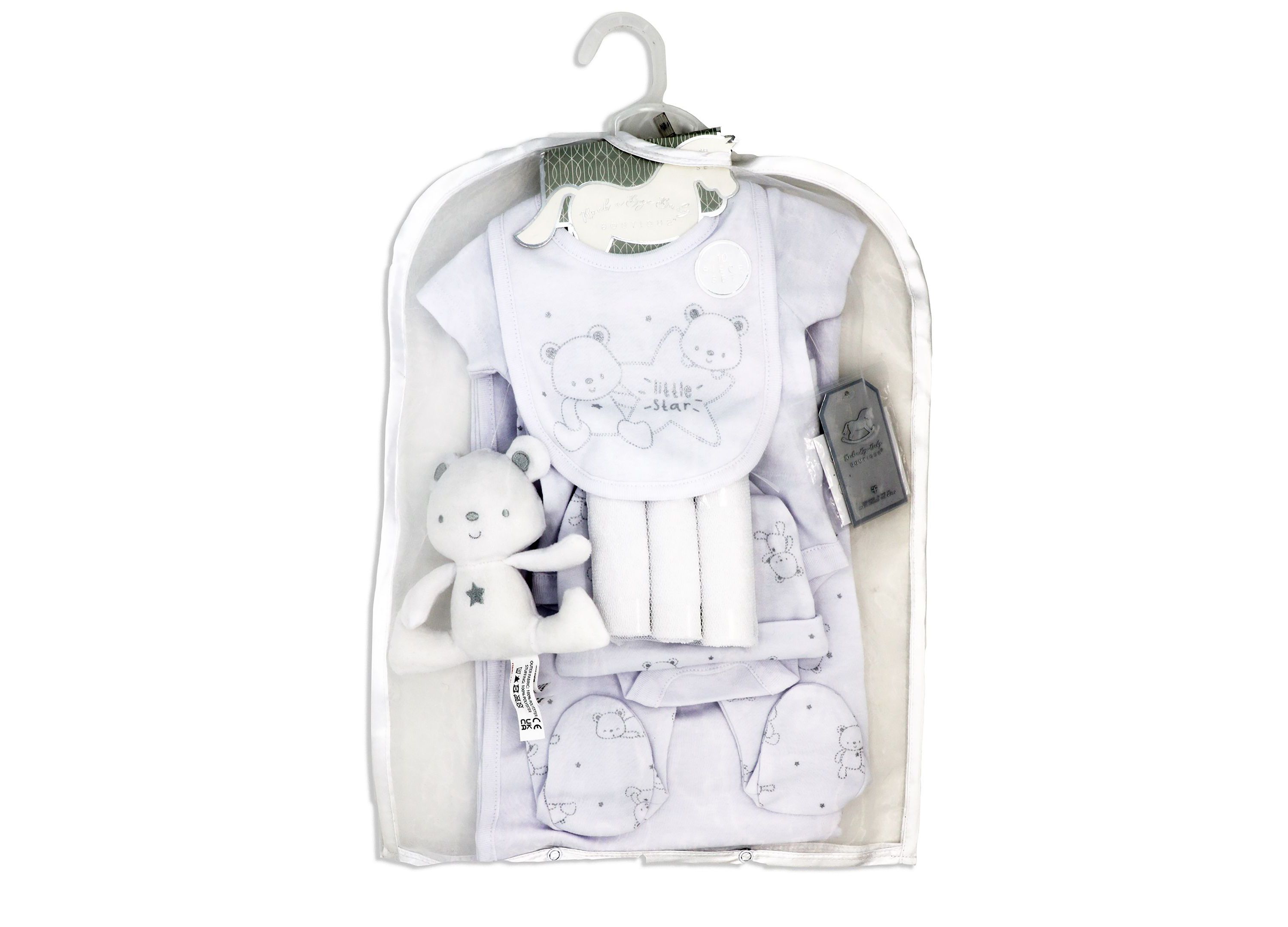 Baby Boys and Girls Little Star Bear Layette
