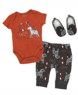 Baby Boys Stay Wild Outfit with Shoes