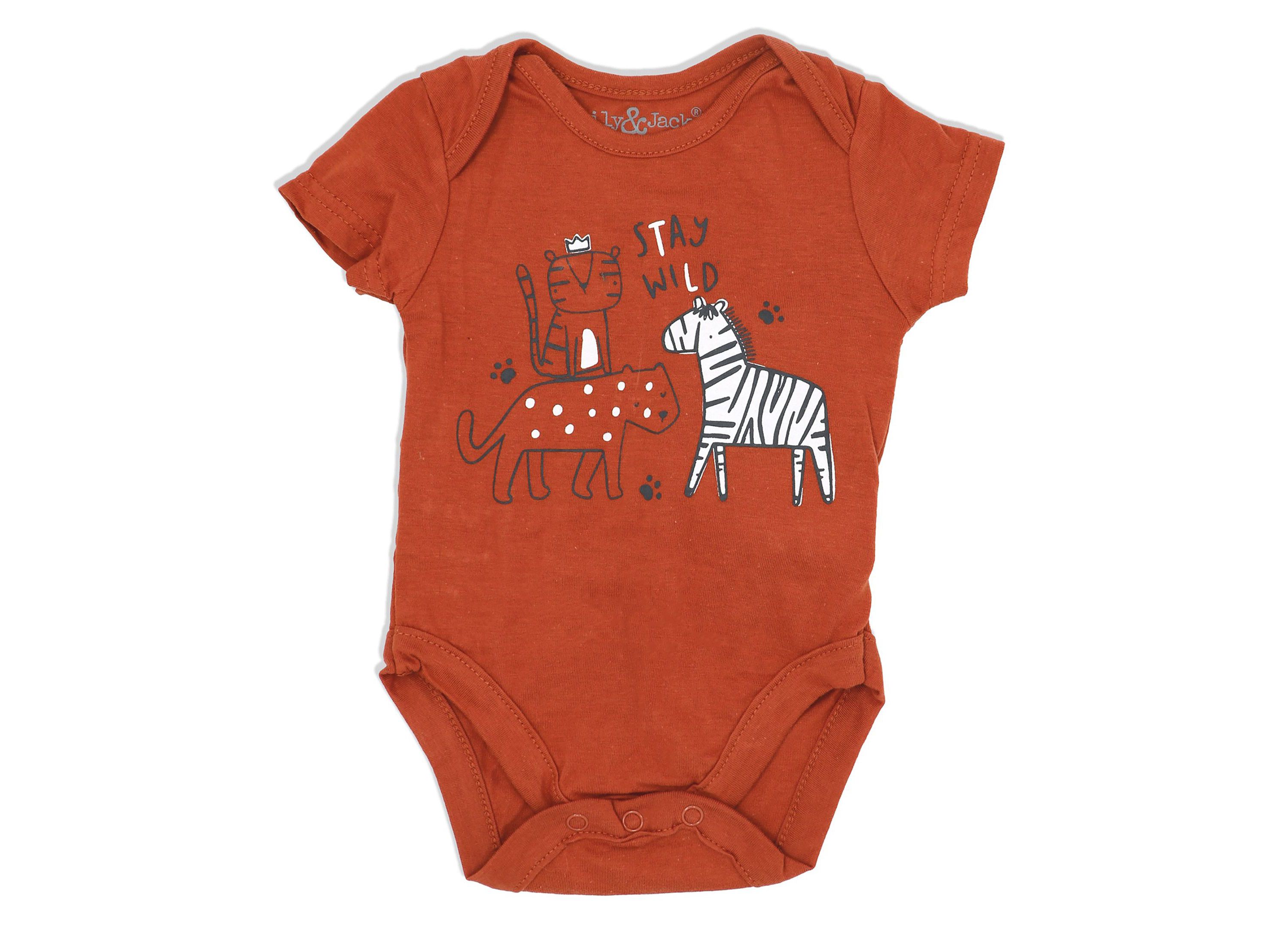 Baby Boys Stay Wild Outfit with Shoes