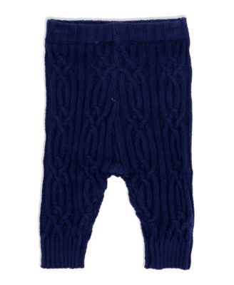 Baby Boys Knit Pant Set Navy