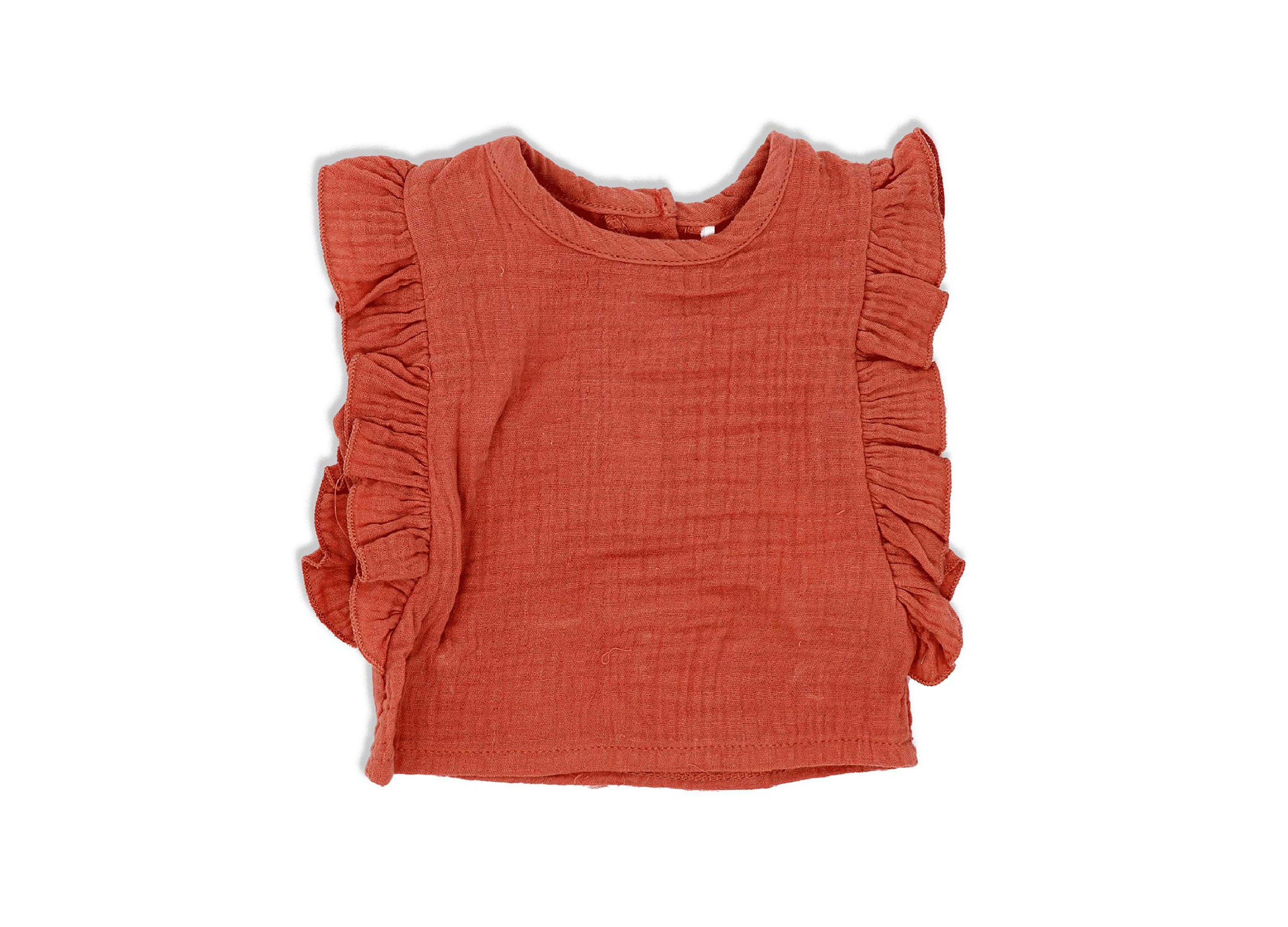 Baby Girls Coral Shorts Set