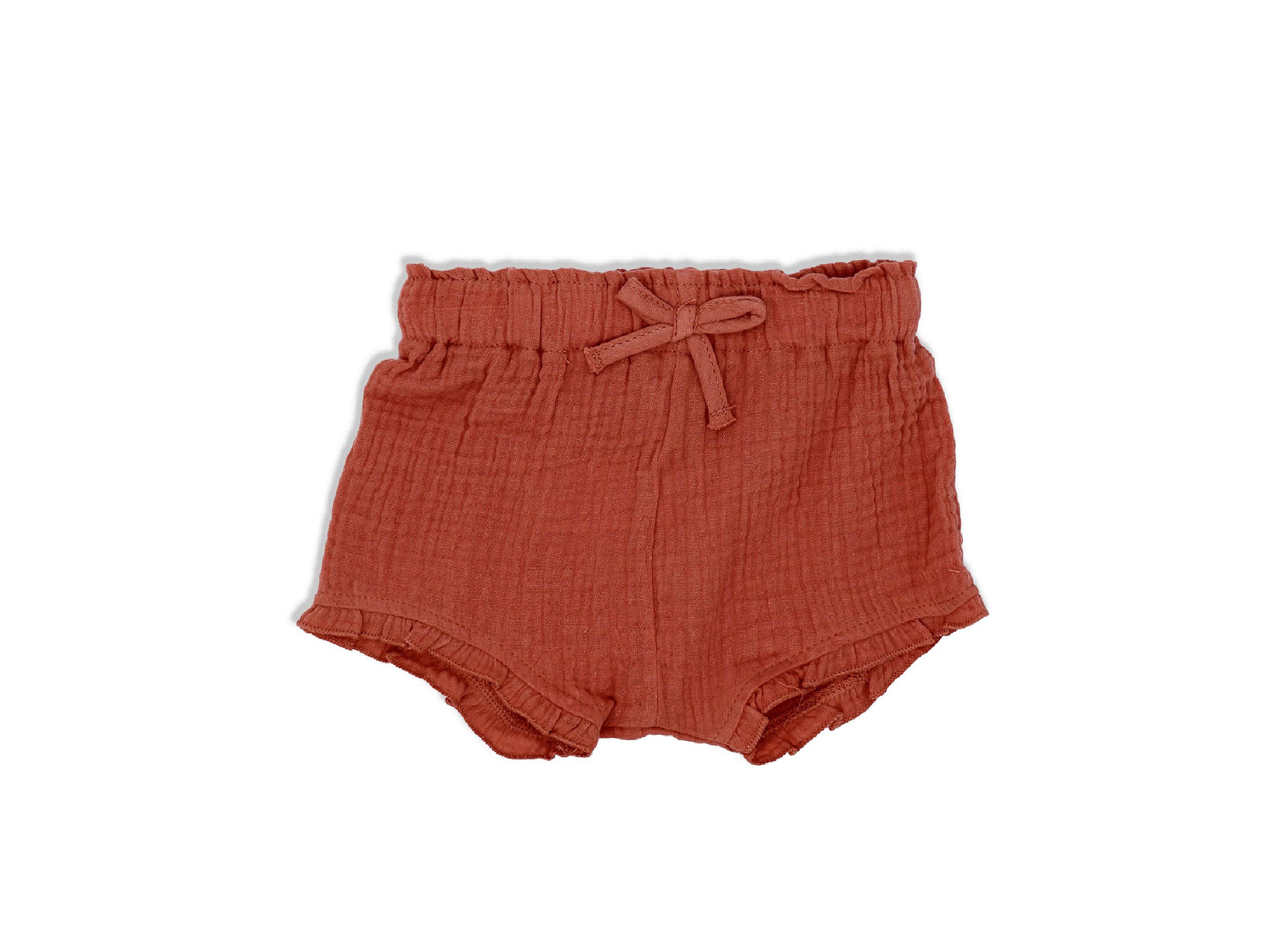 Baby Girls Coral Shorts Set