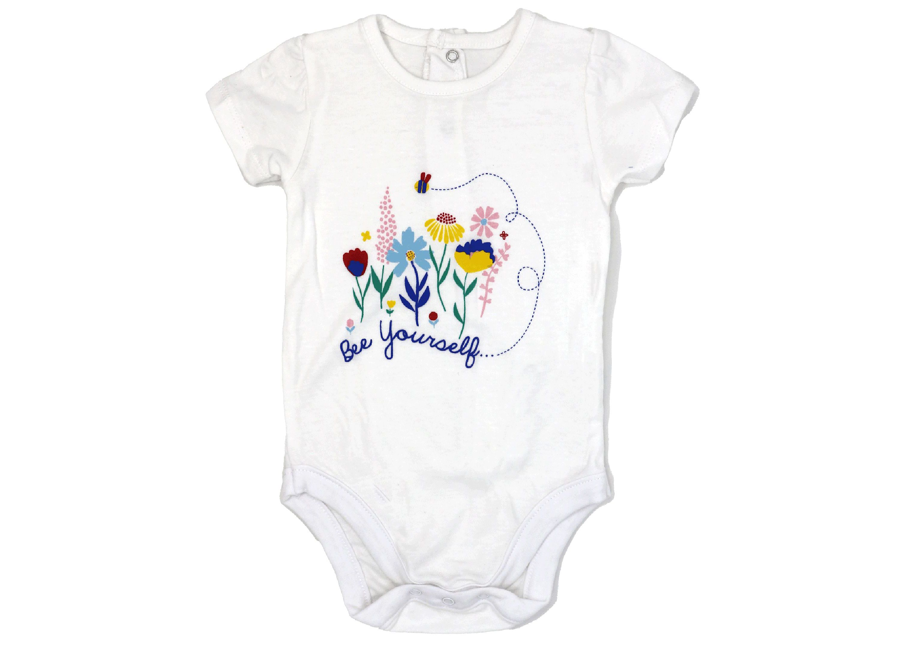 Baby Girls Bee Yourself Outfit with Socks