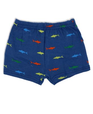 Baby Boys 3 Pc Shark Short Set