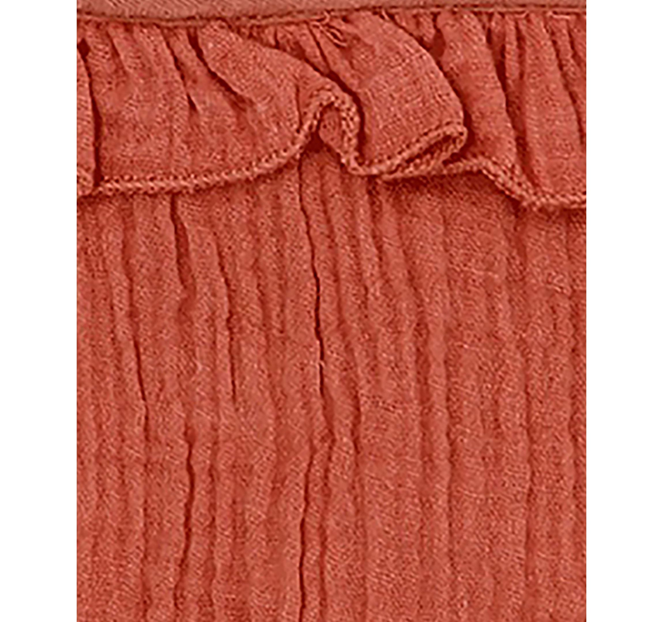 Baby Girls Coral Romper Set